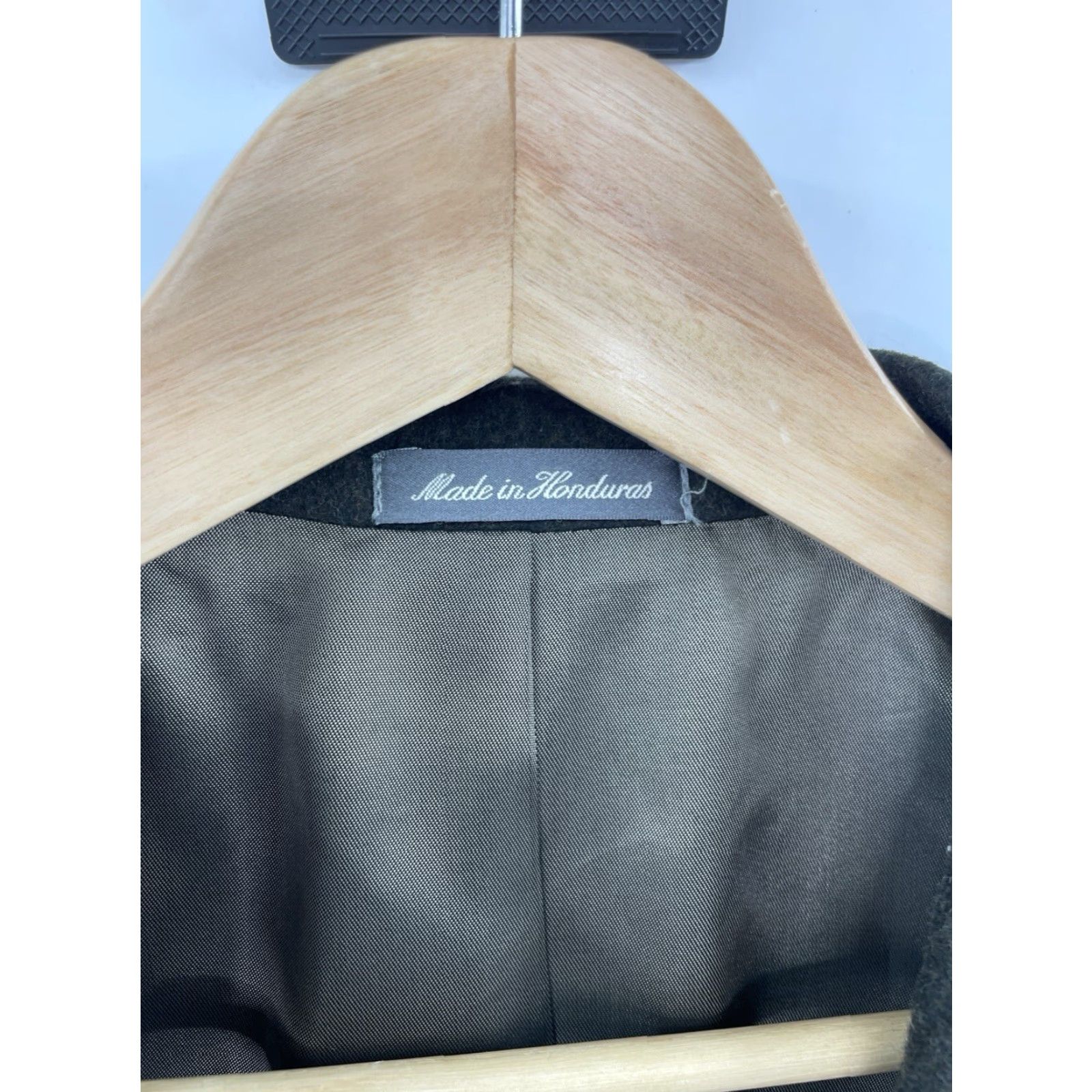 Oscar De La Renta Oscar de la Renta Blazer Jacket Single-Breasted Two-Button Wool Cashmere Men 42R Muted Brown Gray Regular Office Career Designer Professional Formal Size 42R - 5 Thumbnail