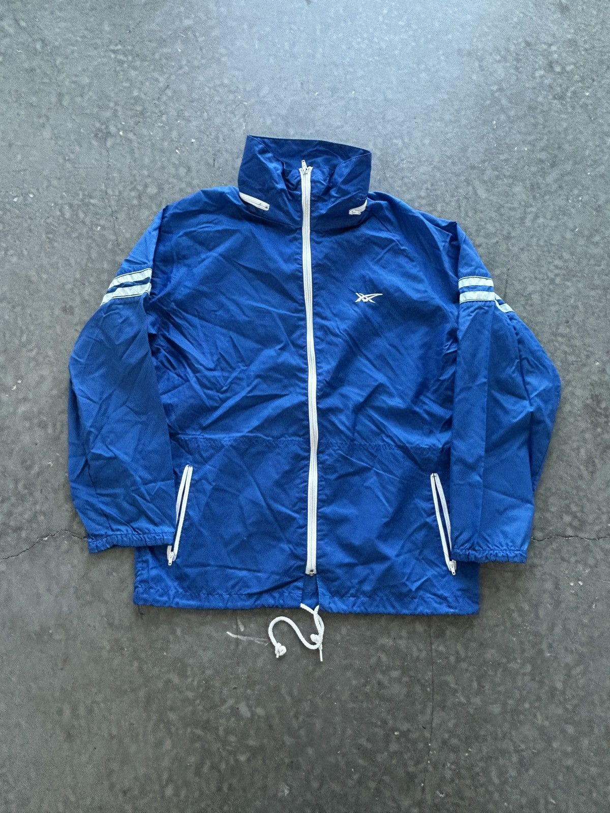 Asics Vintage 80s Asics Tiger Windbreaker Jacket Size US M / EU 48-50 / 2 - 1 Thumbnail