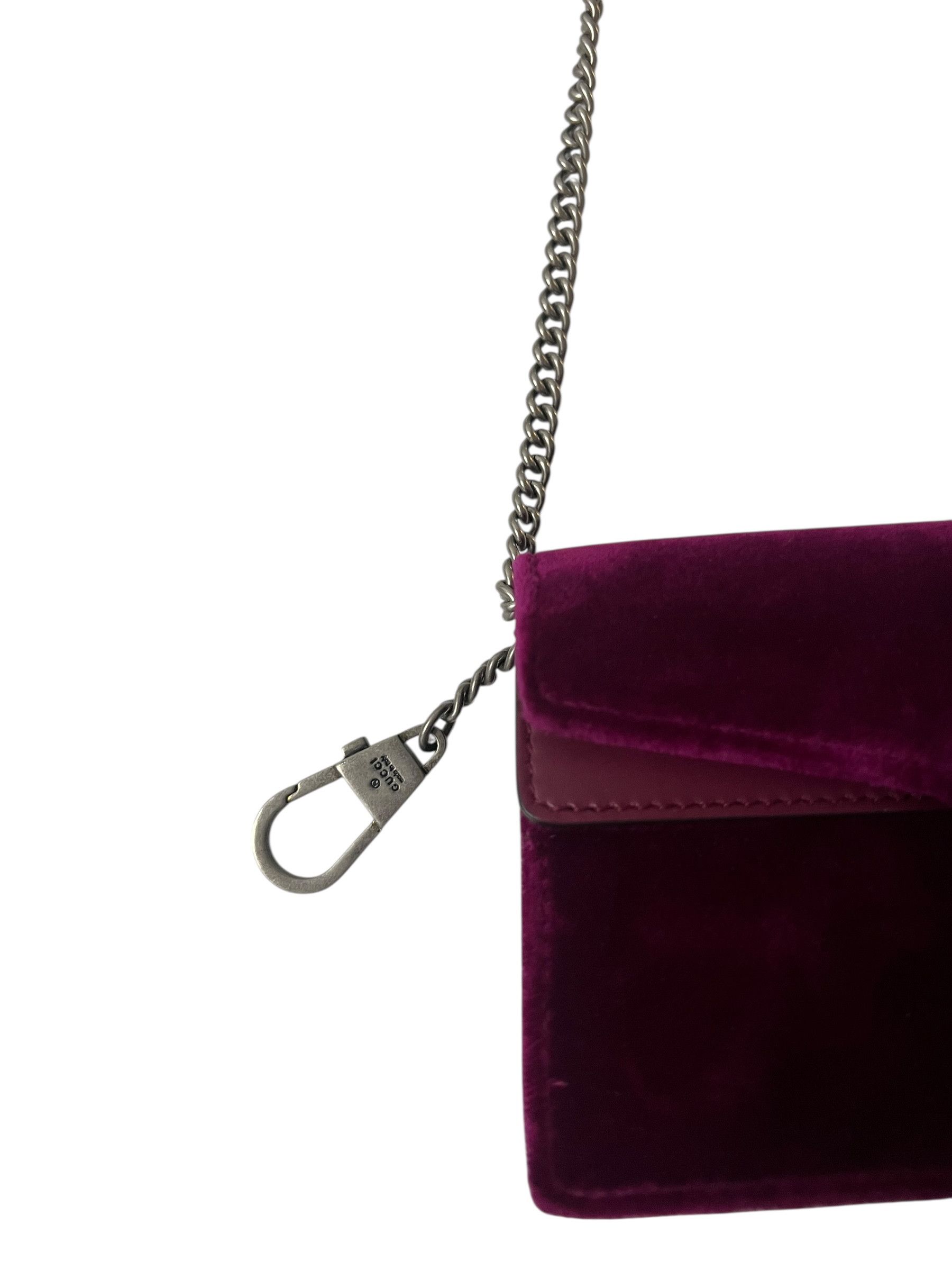 Gucci Gucci Dionysus velvet velour mini bag Size ONE SIZE - 5 Thumbnail