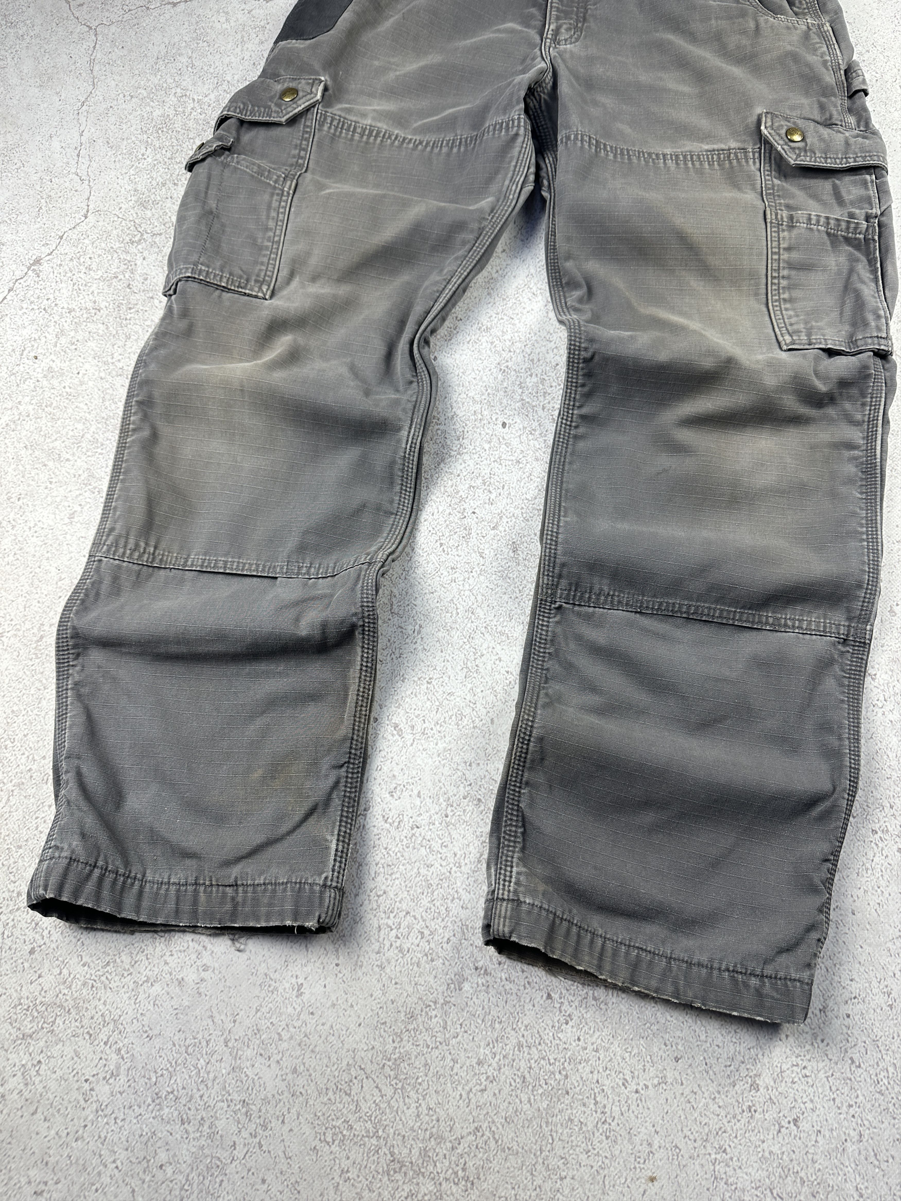 Carhartt × Vintage Carhartt Distressed Work Faded Cargo Pants Size US 36 / EU 52 - 3 Thumbnail