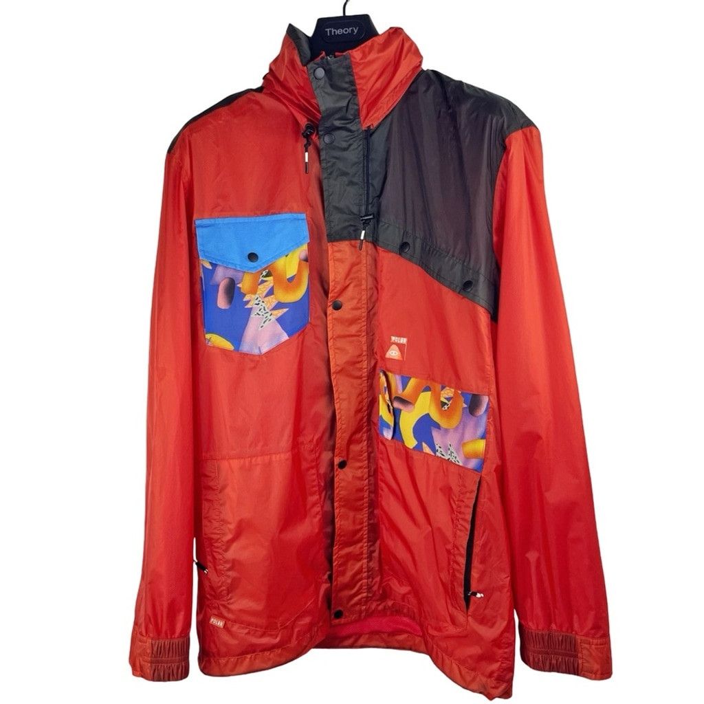 Poler POLER NWOT Men’s Red Windbreaker Contemporary Designs Zip M Size US M / EU 48-50 / 2 - 1 Thumbnail