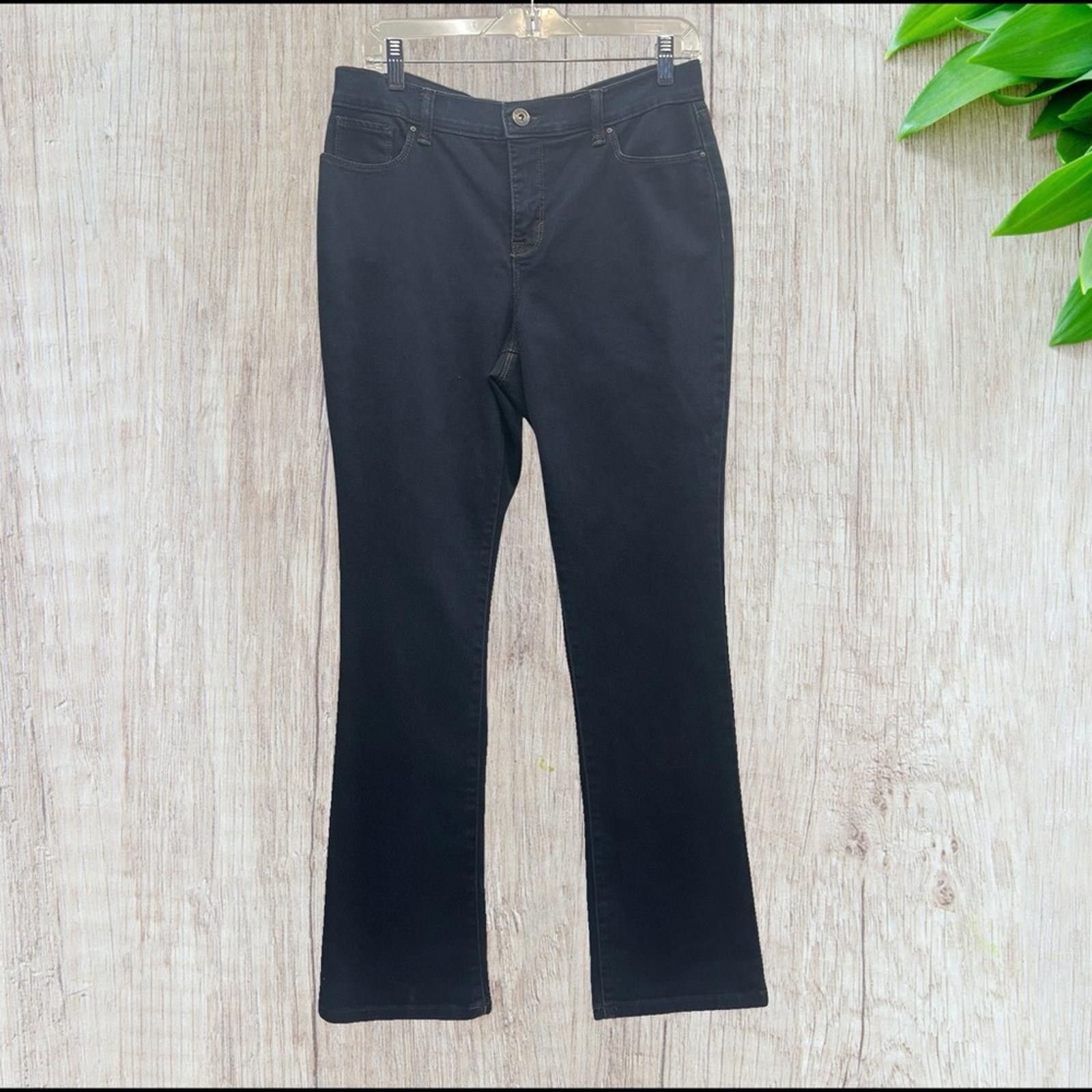 Style & Co Style & co. Dark Blue Bootcut Jeans size 12P Size 34" / US 12 / IT 48 - 1 Thumbnail