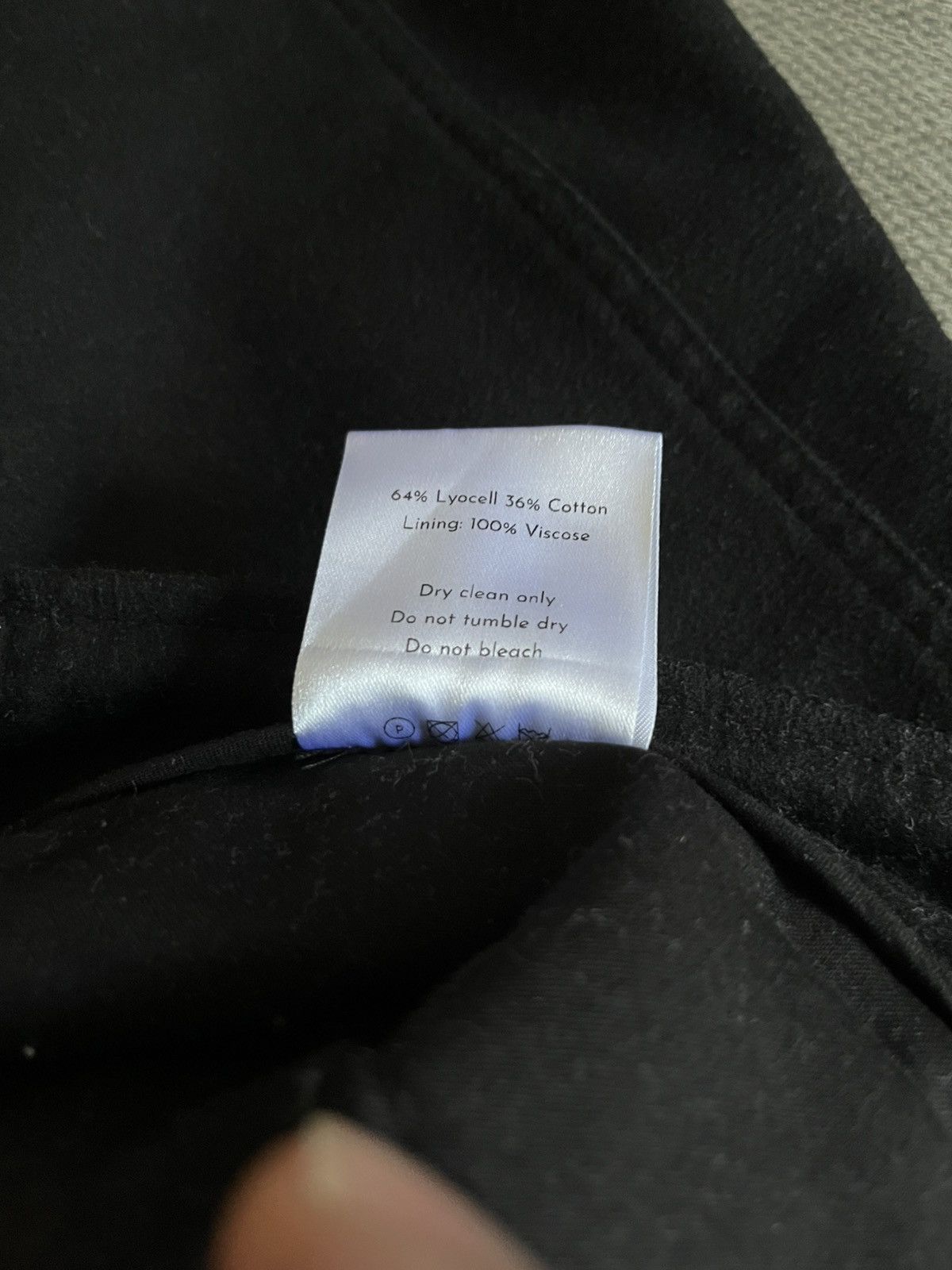 Sefr Black Santana Trousers Size US 30 / EU 46 - 10 Thumbnail