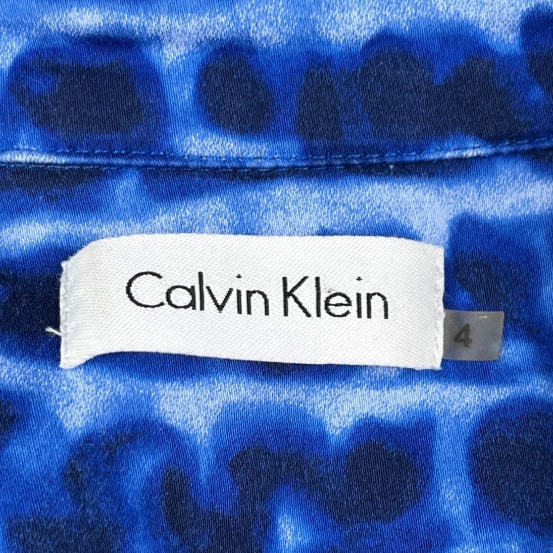 Calvin Klein Calvin Klein Women's Blue Dress/A-Line/Sleeveless Sz 4 SKU 4 Size S / US 4 / IT 40 - 4 Thumbnail