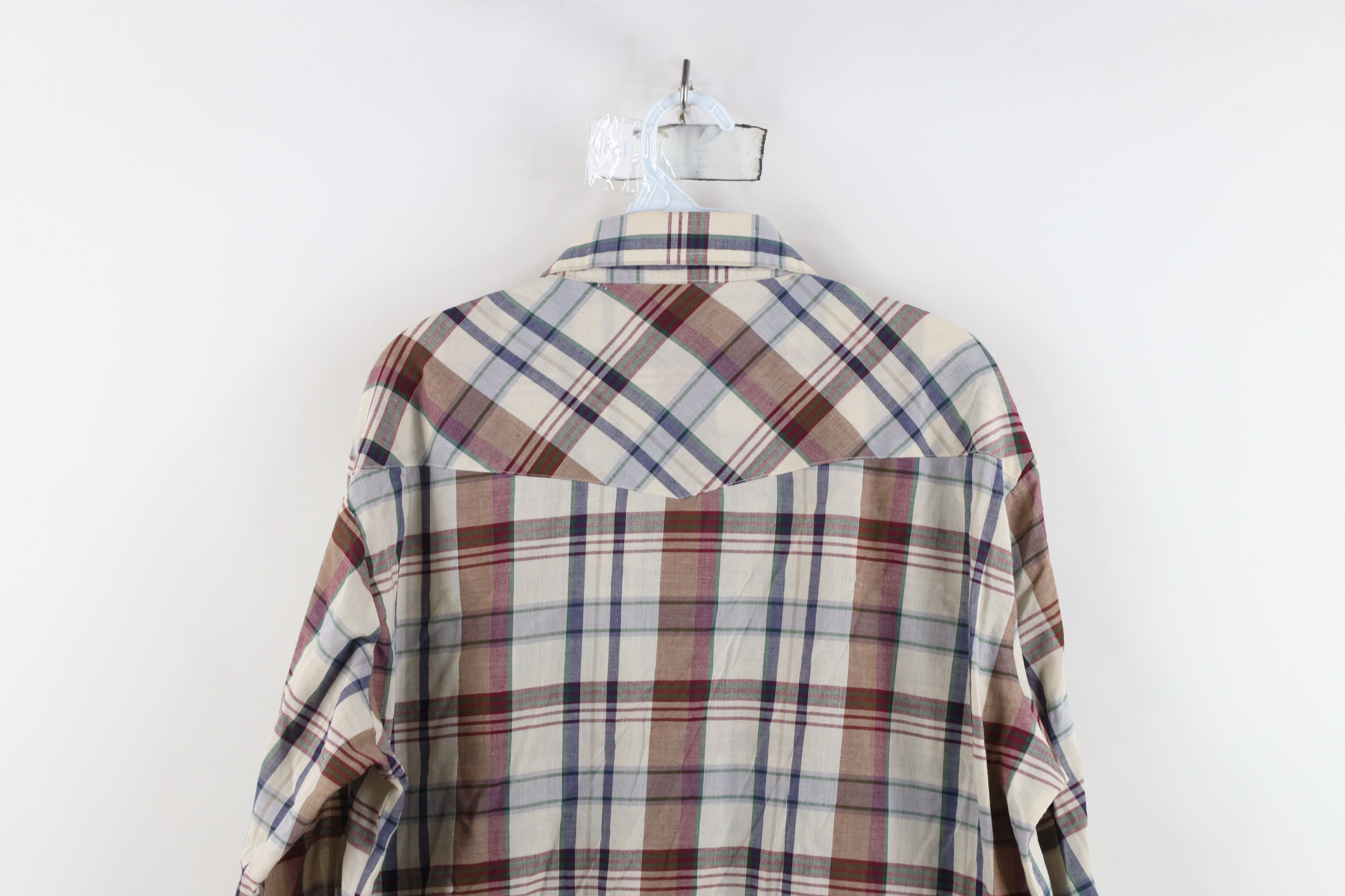 Vintage Vintage 70s Streetwear Western Cowboy Snap Button Shirt Size US M / EU 48-50 / 2 - 12 Thumbnail