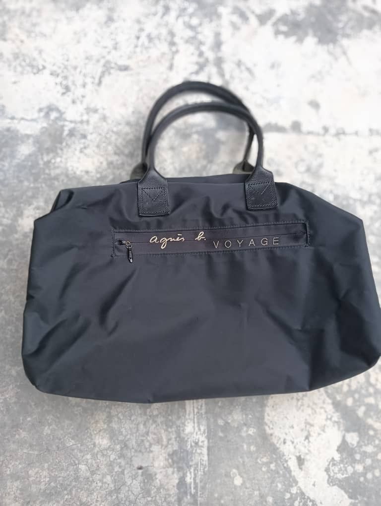 agnes b. Agnes b nylon+leather tote bag Size ONE SIZE - 4 Thumbnail