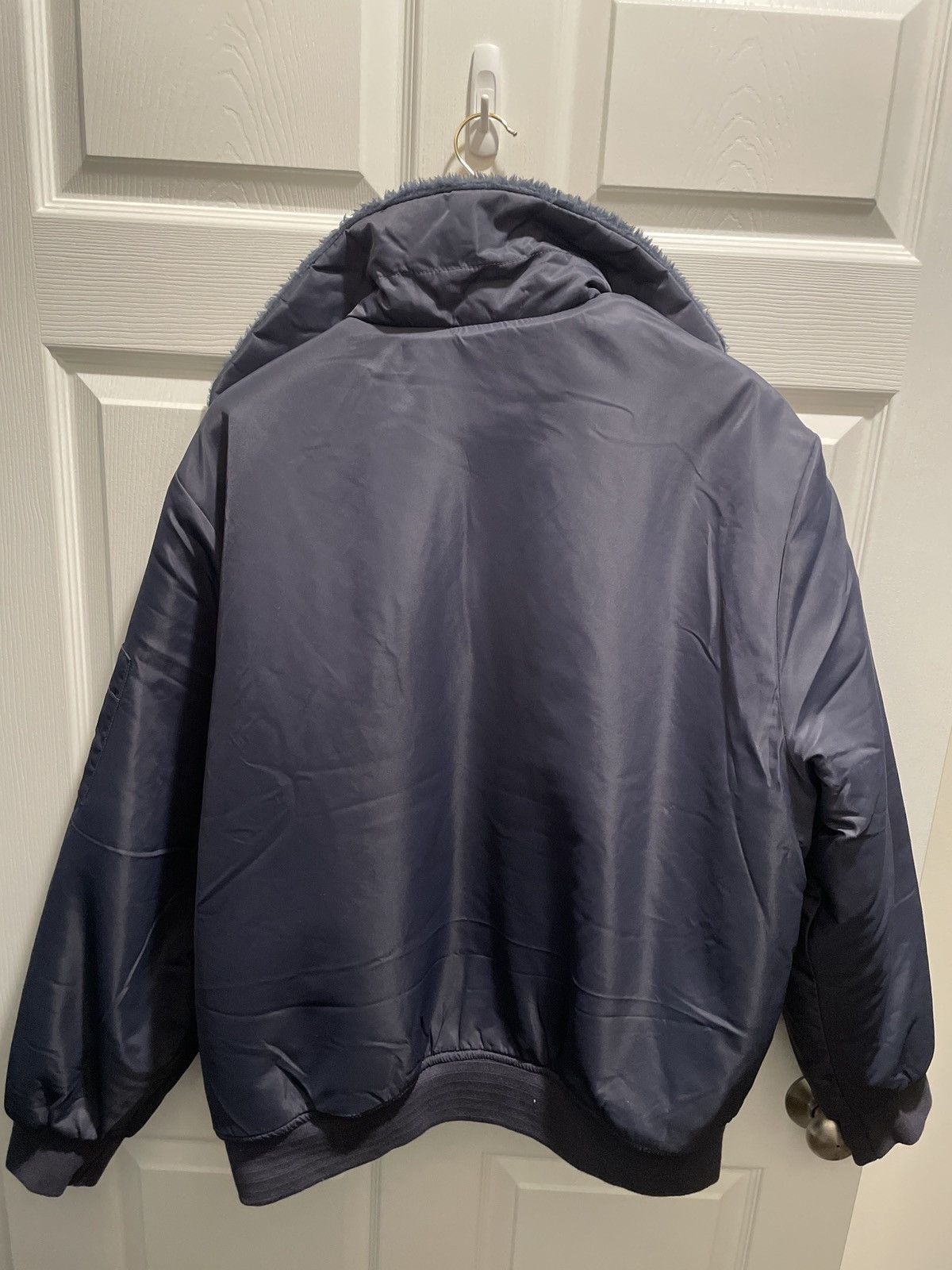 Supreme Dickies Fur Collar Bomber Jacket Black Men's - FW23 - US
