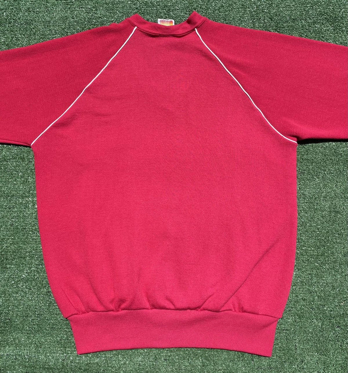 Wrangler Vintage 80’s Wrangler Bird Pink V-Neck Sweatshirt Womens Med Size M / US 6-8 / IT 42-44 - 8 Thumbnail