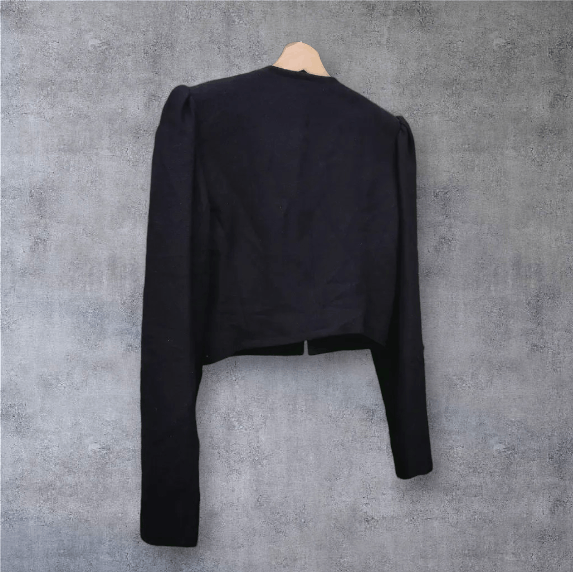Yves Saint Laurent Vintage Yves Saint Laurent French Fabric Cropped Jacket Size M / US 6-8 / IT 42-44 - 6 Thumbnail