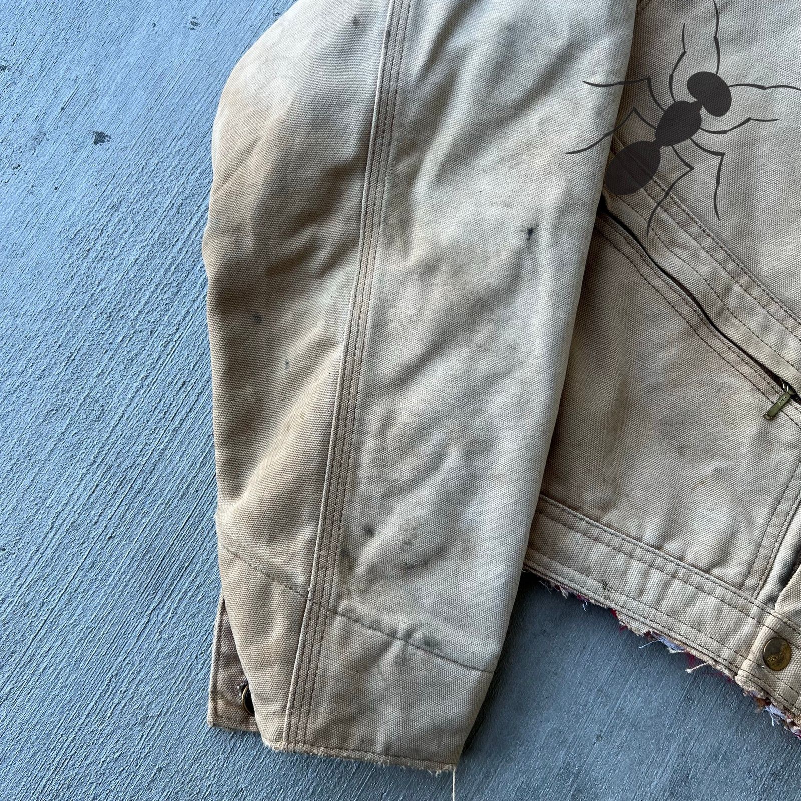 Carhartt × Vintage Carhartt cropped detroit style brown work wear jacket Size US M / EU 48-50 / 2 - 3 Thumbnail