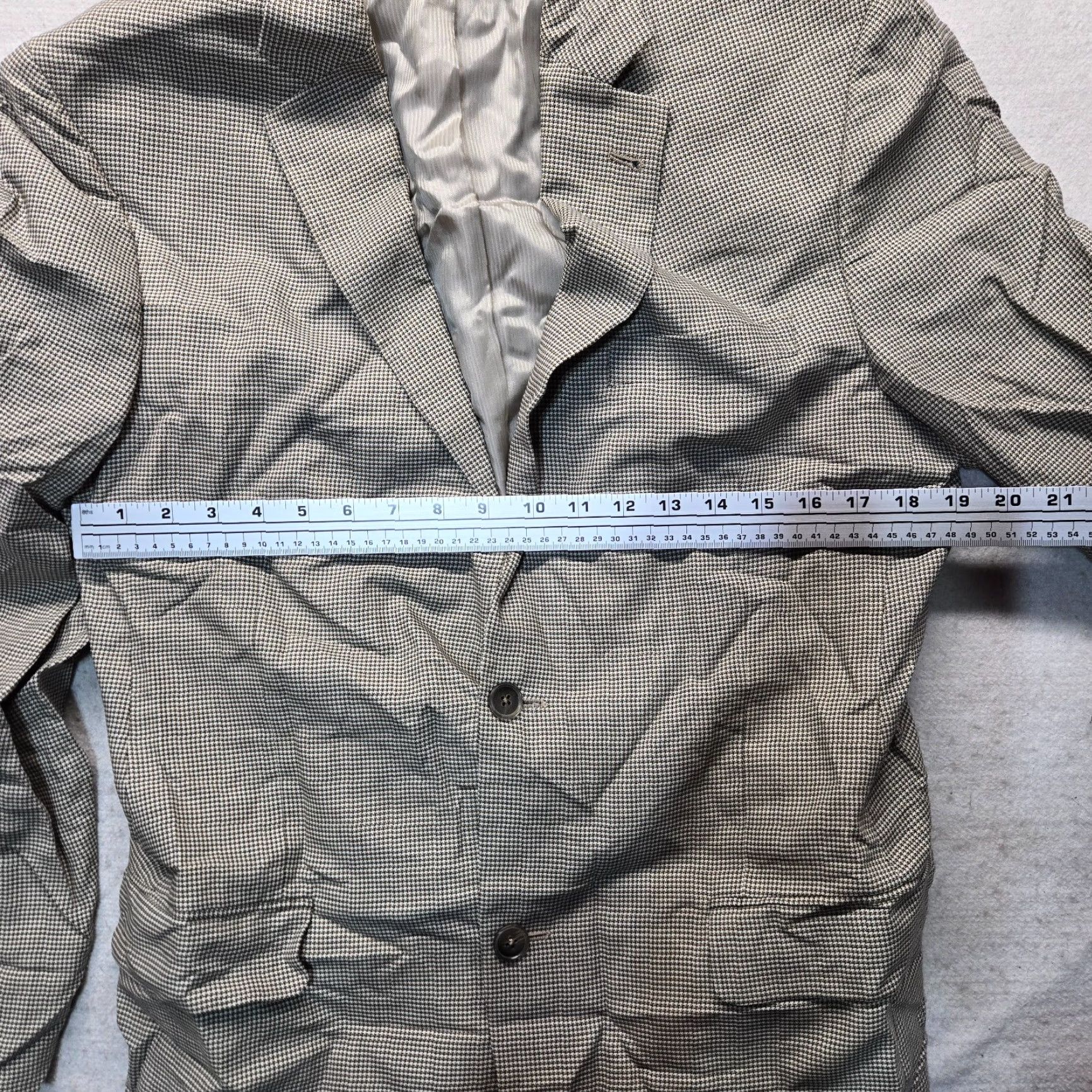 Jack Victor JACK VICTOR Gray Blazer Sport Coat Adult Men's M Medium Sports Size 40R - 6 Thumbnail