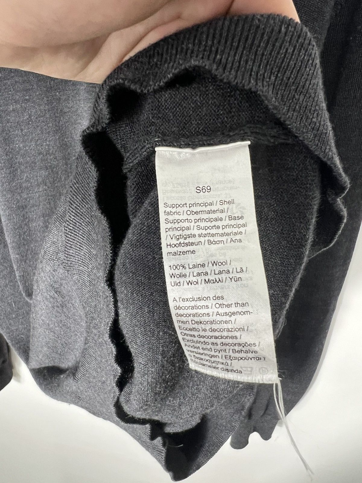 Lacoste Vintage luxury streetwear Lacoste 1/4 Zip Sweater Size US L / EU 52-54 / 3 - 5 Thumbnail