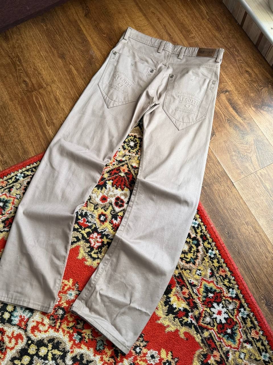Hysteric Glamour VTG Flared Bootcut Baggy Balenci Style Y2K Avant-Garde Size US 31 - 2 Thumbnail
