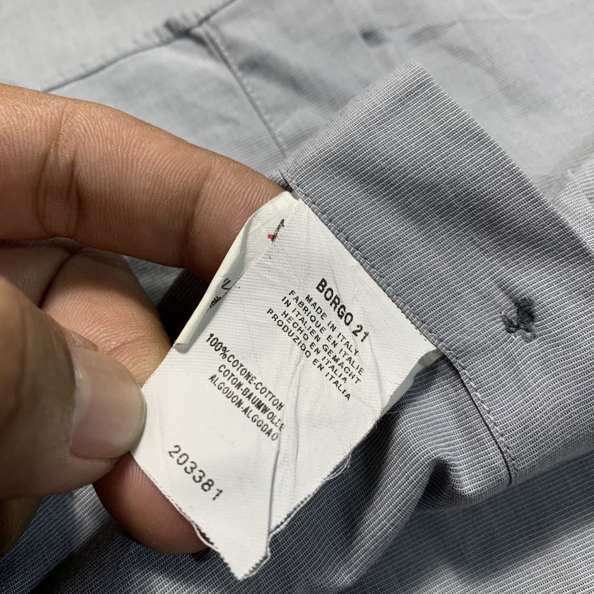 Giorgio Armani Vintage Giorgio Armani Longshirt Formal Button Up Size US M / EU 48-50 / 2 - 8 Thumbnail