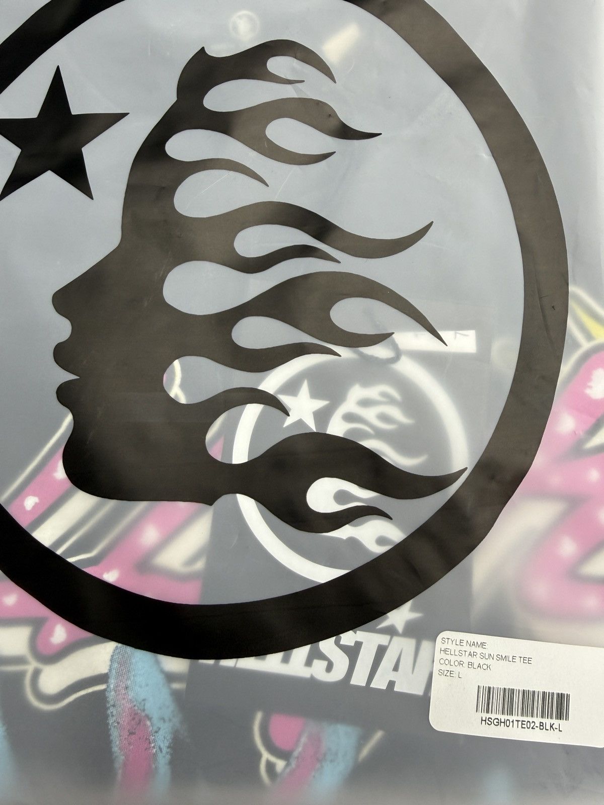 HELLSTAR Hellstar Sun Smile T-shirt Size US L / EU 52-54 / 3 - 7 Thumbnail