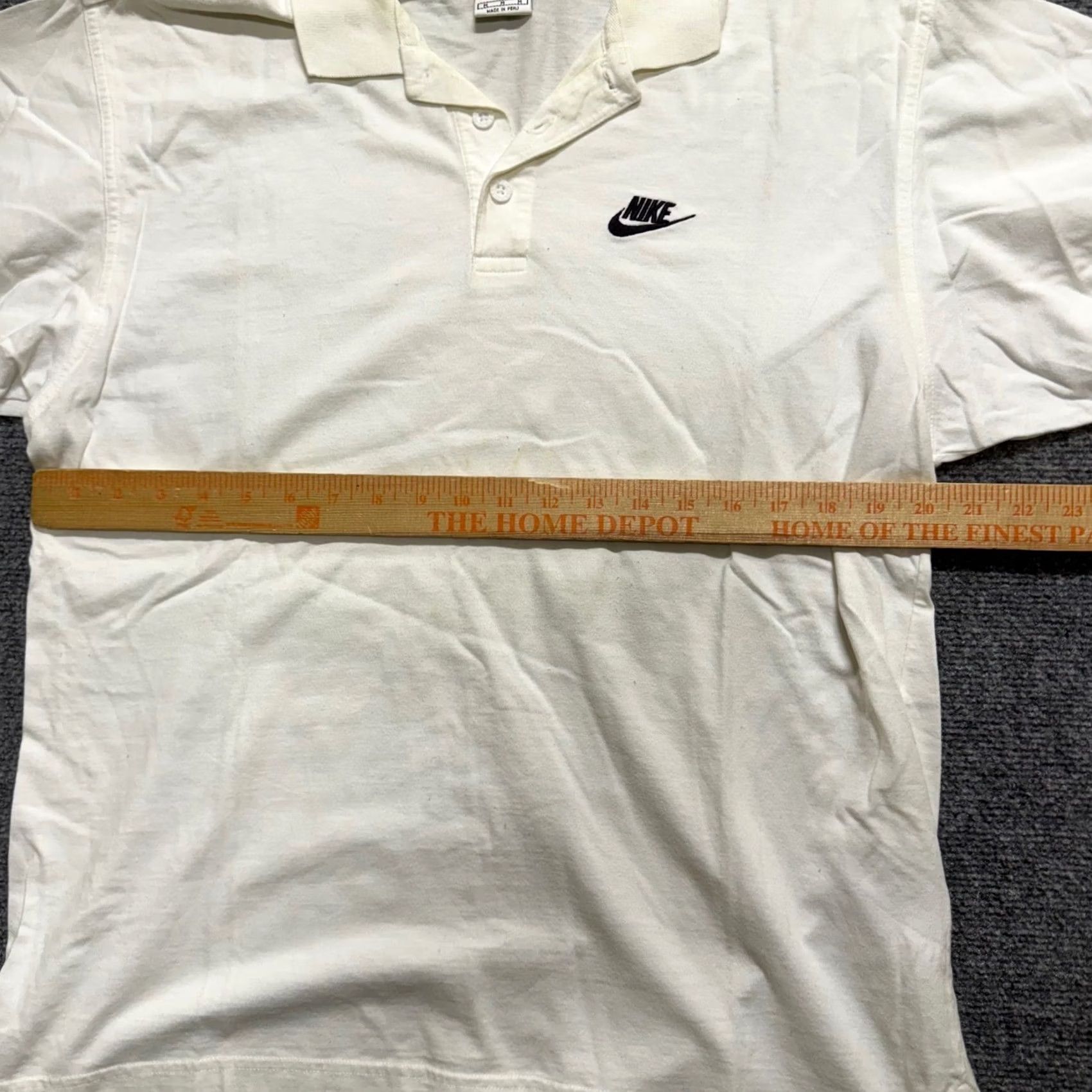 Nike VINTAGE Nike Polo Shirt Mens M White 90s Stained Tennis Golf Pullover Black Polo Shirt Mens M White 90s Stained Tennis Golf Pullover Black Size US M / EU 48-50 / 2 - 7 Thumbnail