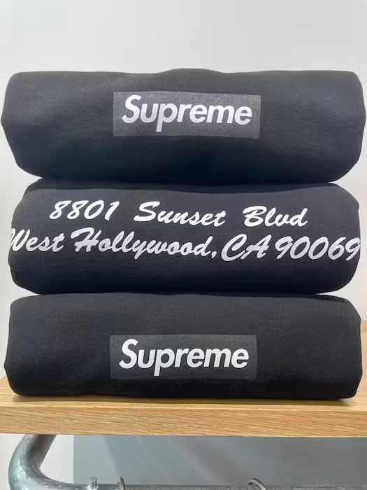 supreme West Hollywood Box Logo hooded West Hollywood All Supreme