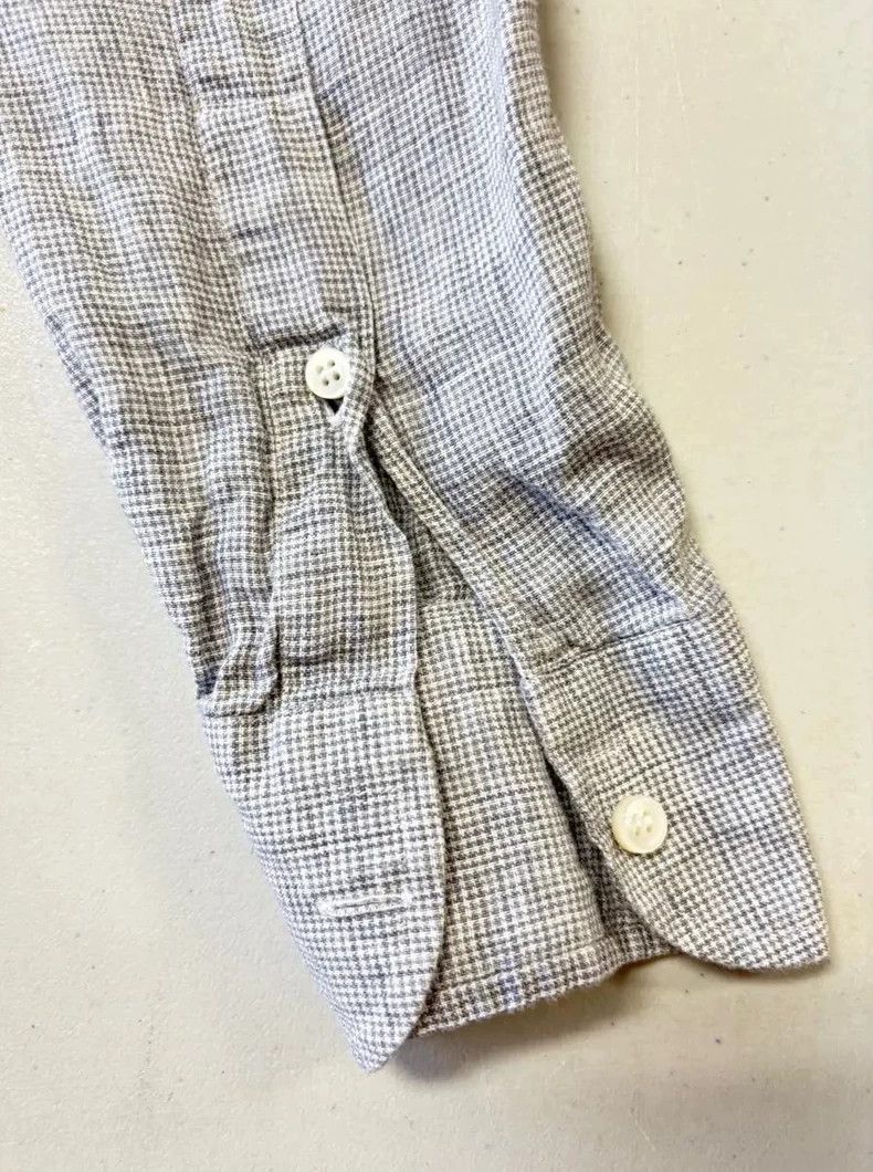 Loro Piana LORO PIANA Men's linen shirt Size US S / EU 44-46 / 1 - 5 Thumbnail