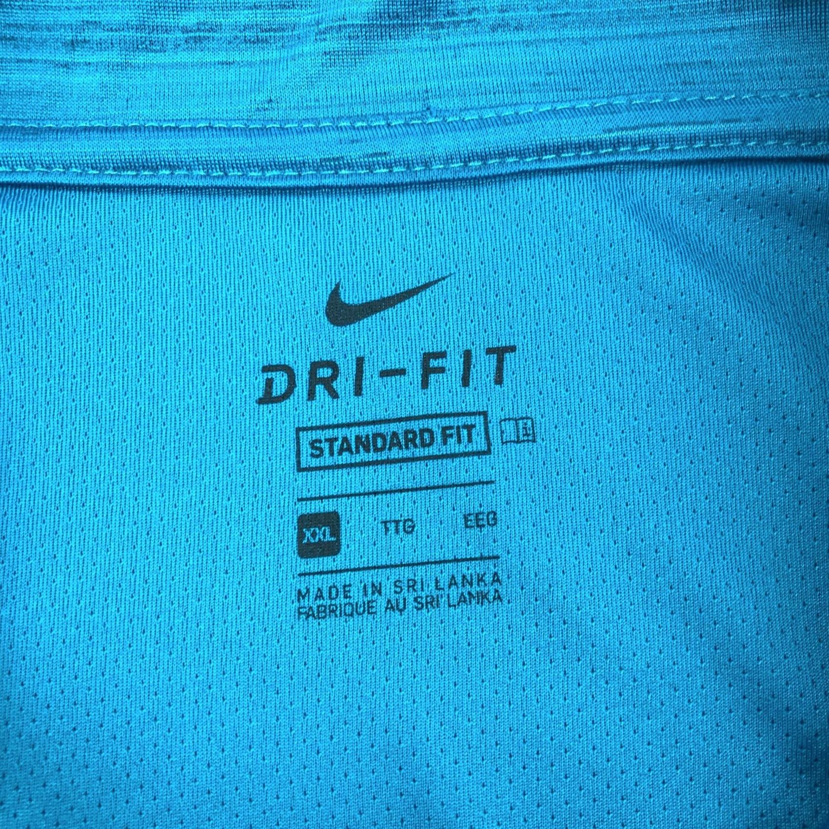 Nike Nike Breathe Superset Mens 1/4 Zip Pullover XXL Blue Casual Shirt Athletic Performance Size US XXL / EU 58 / 5 - 5 Thumbnail