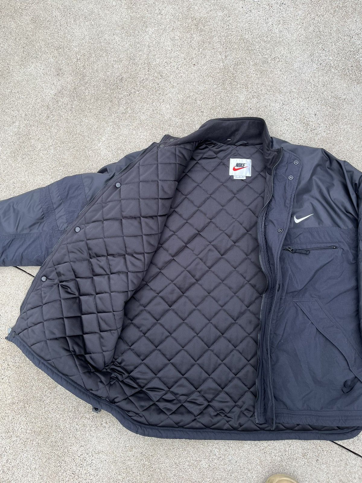 Nike Nike 1990s Embroidered Double Swoosh Puffer Jacket Men’s Size US L / EU 52-54 / 3 - 6 Thumbnail