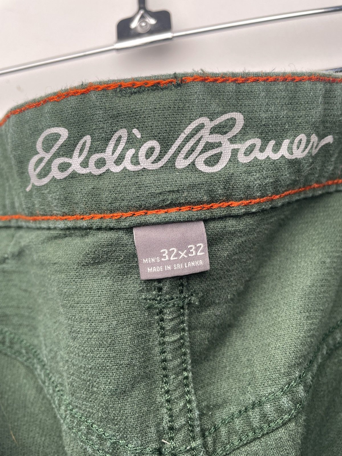 Eddie Bauer Forest Green Thick Corduroy Eddie Bauer Pants 32"x32" Size US 32 / EU 48 - 8 Thumbnail