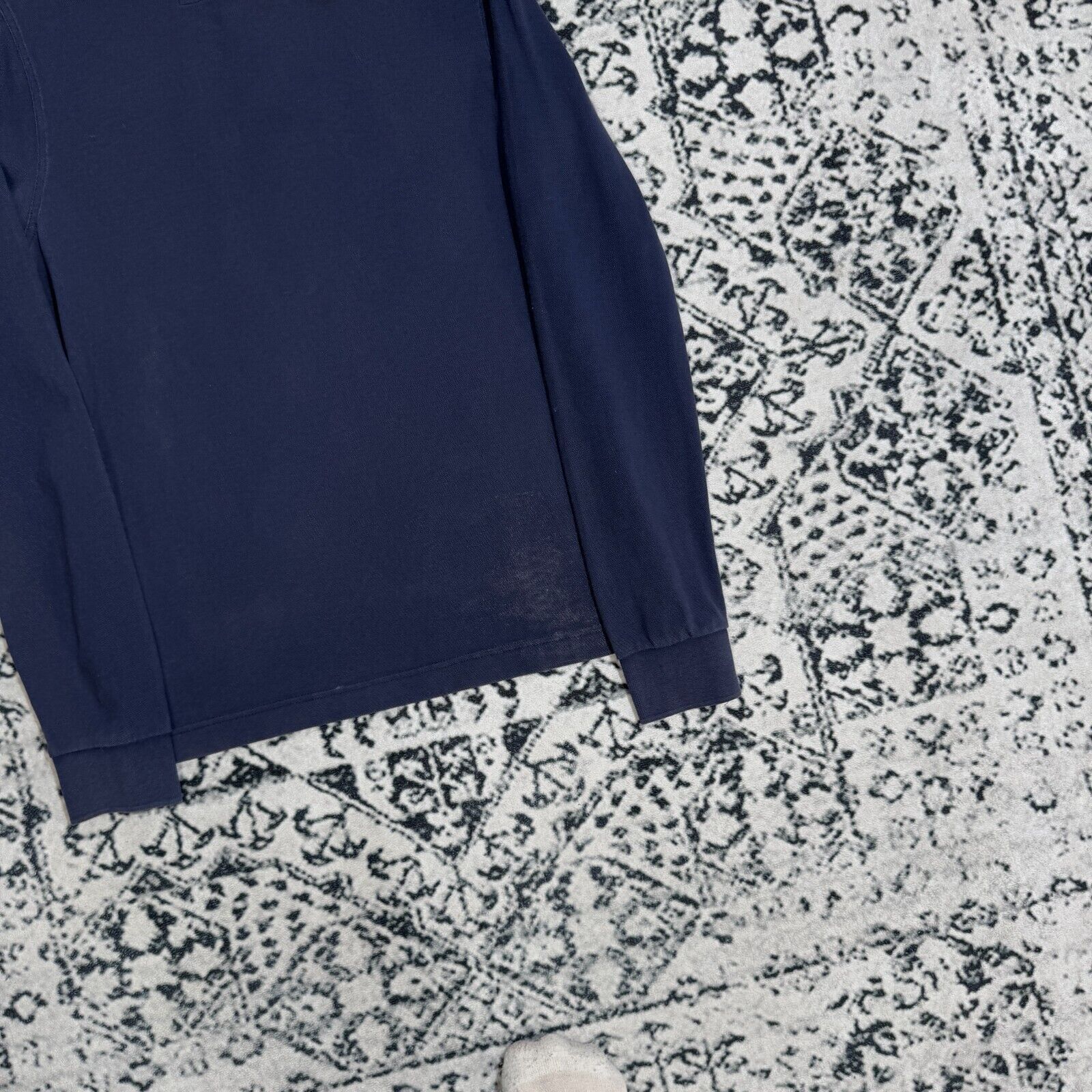 True Religion × Vintage Vintage True Religion Navy Cotton Polo Rugby Shirt Size L Size US L / EU 52-54 / 3 - 9 Thumbnail