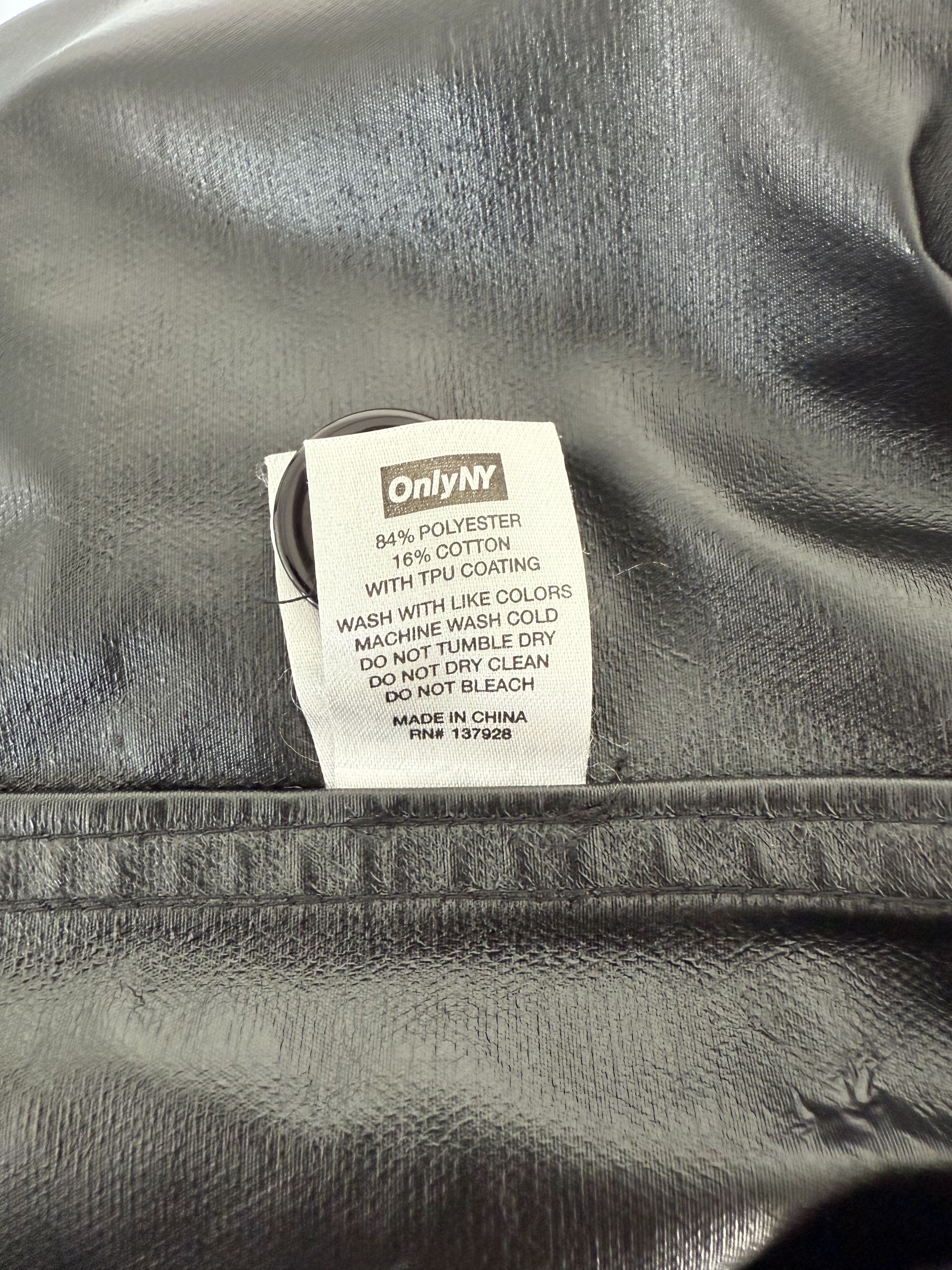 Only NY Only NY Black Raincoat Size US M / EU 48-50 / 2 - 4 Thumbnail