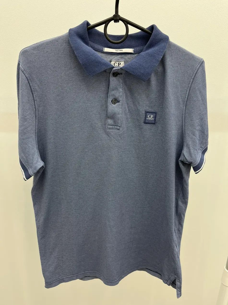 C.P. Company C.P. Company Logo Embroidered Tacting Polo Shirt Size US M / EU 48-50 / 2 - 1 Thumbnail