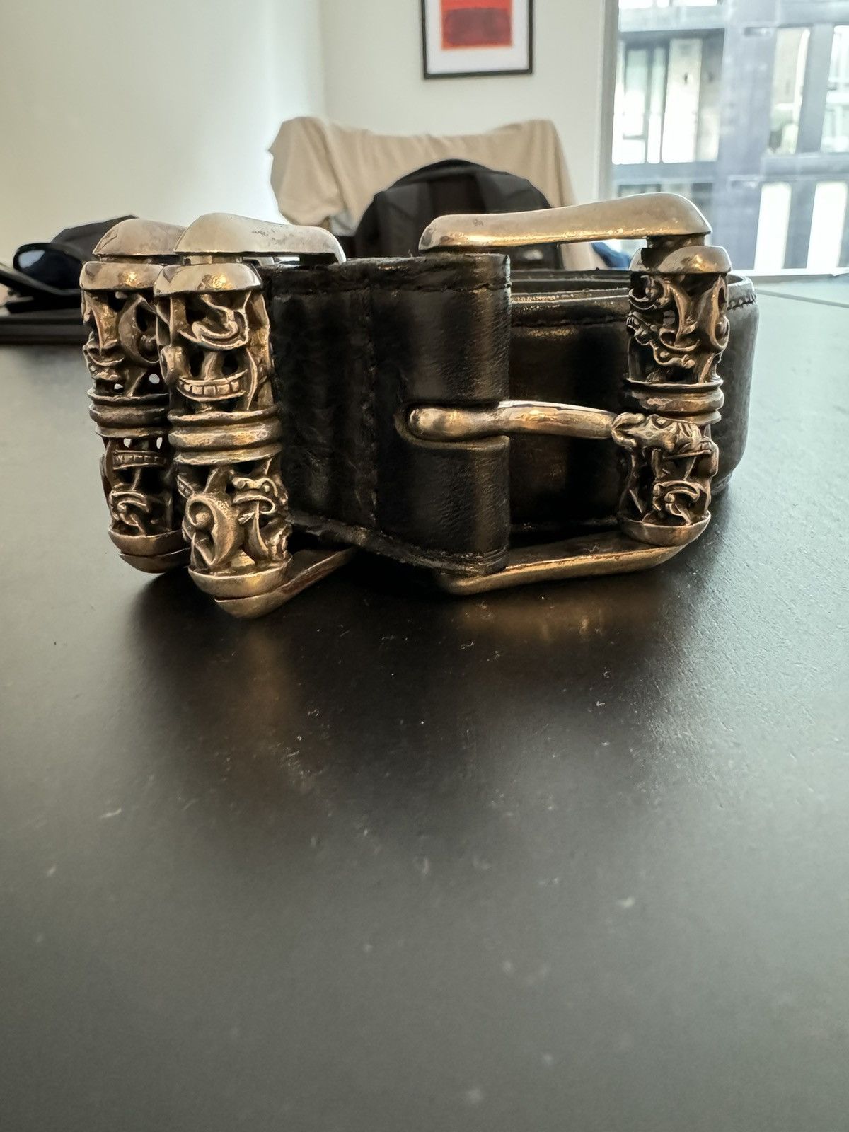 Pre-owned Chrome Hearts Belt In Multicolor