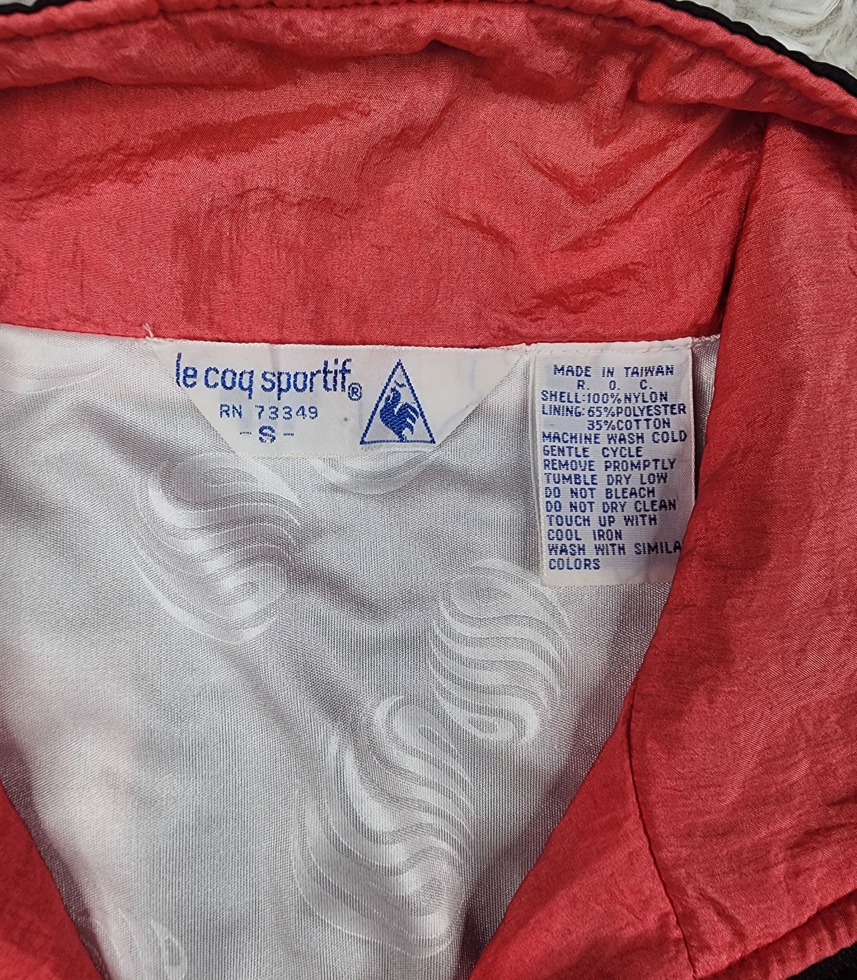 Le Coq Sportif Vintage Le coq sportif fulll zipper windbreaker jacket Size US S / EU 44-46 / 1 - 7 Thumbnail