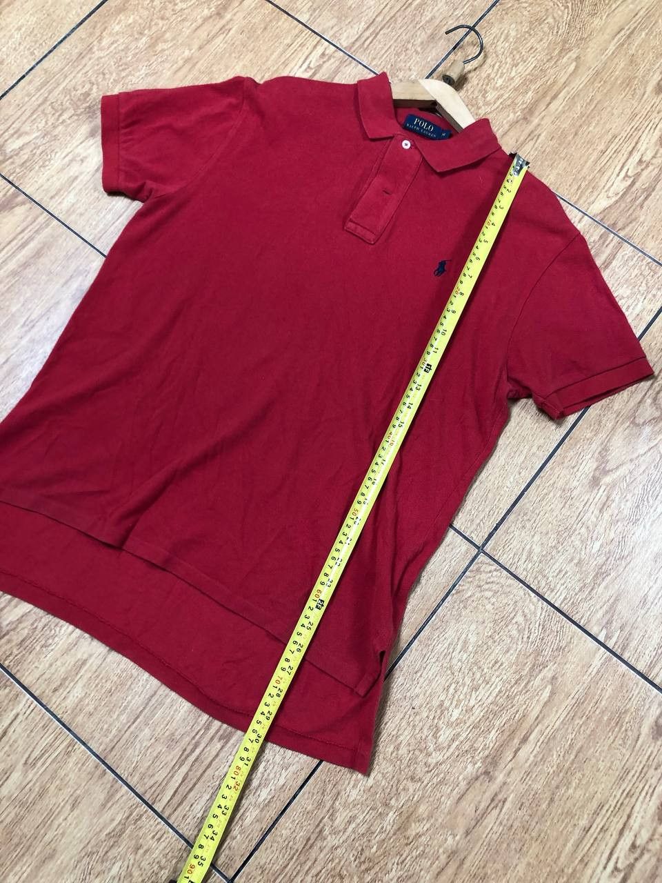 Polo Ralph Lauren Vintage red Polo Ralph Lauren logo T-shirt Y2K streetwear Size US M / EU 48-50 / 2 - 11 Thumbnail