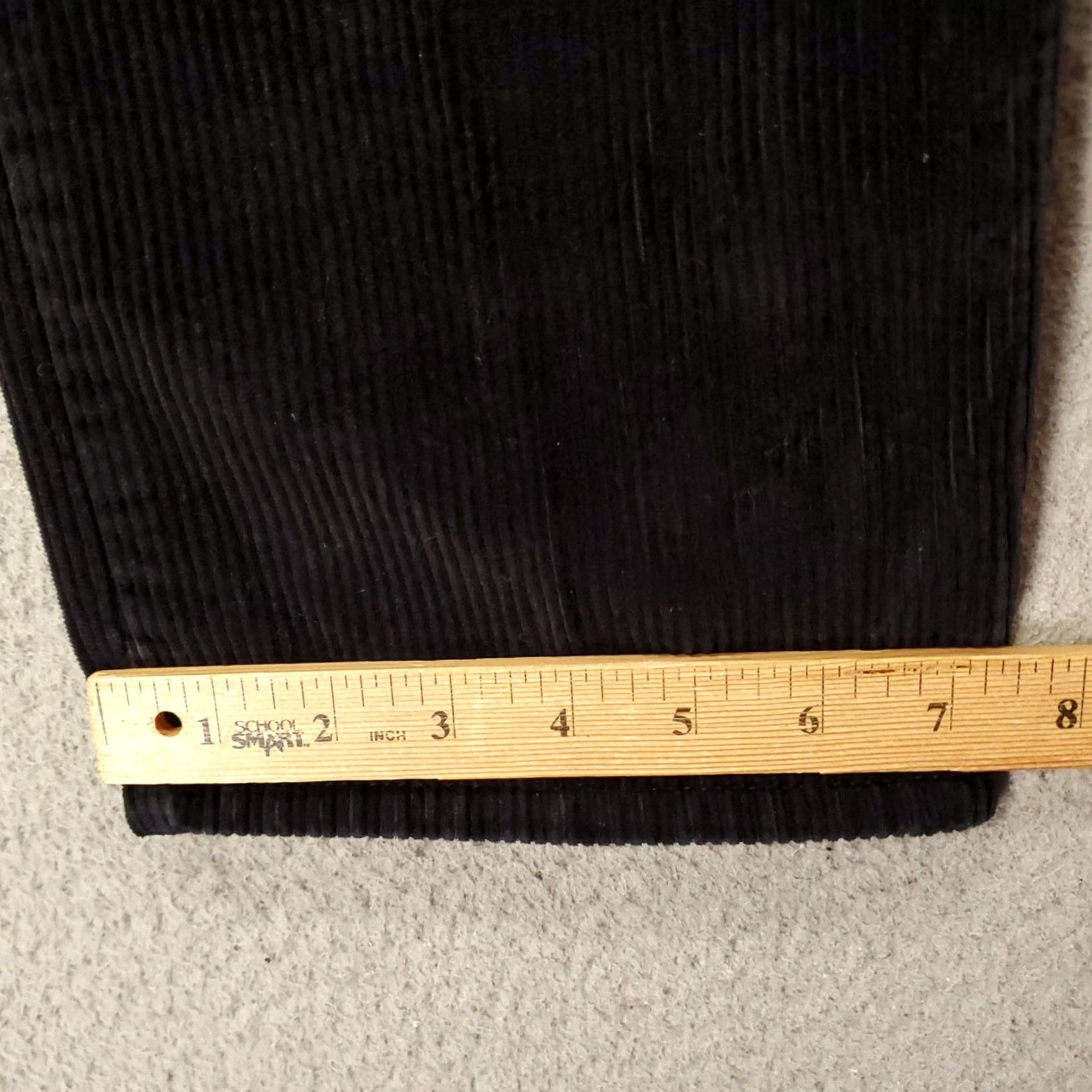 Levi's Levi's Corduroy Pants Mens 31x30 Black Cotton Mid Rise Relaxed Fit Straight Leg Pants Size US 31 - 5 Thumbnail
