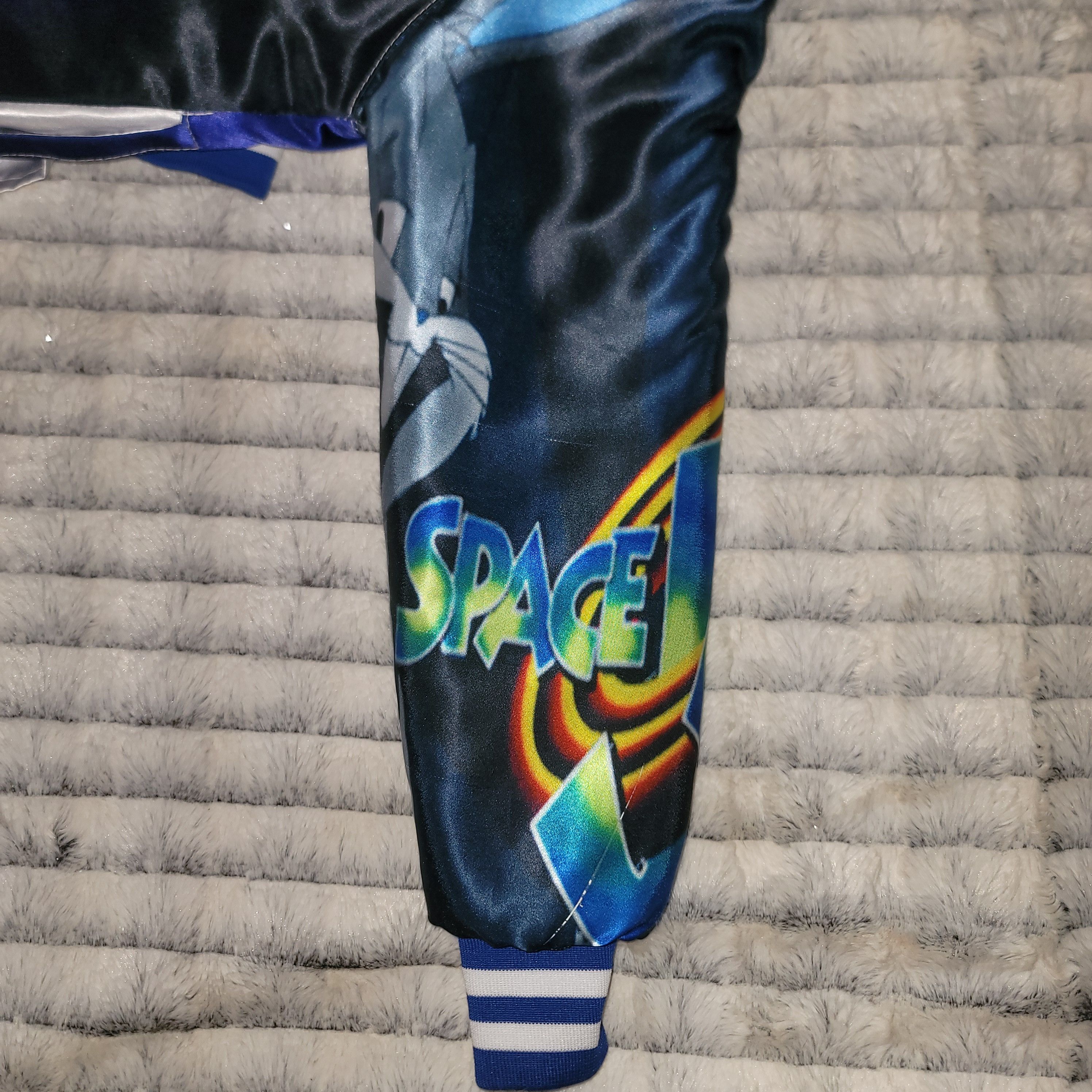 Other DIMIROUGE Kids Space Jam Bomber Jacket, **BOYS 6 - 7** Size US S / EU 44-46 / 1 - 6 Thumbnail
