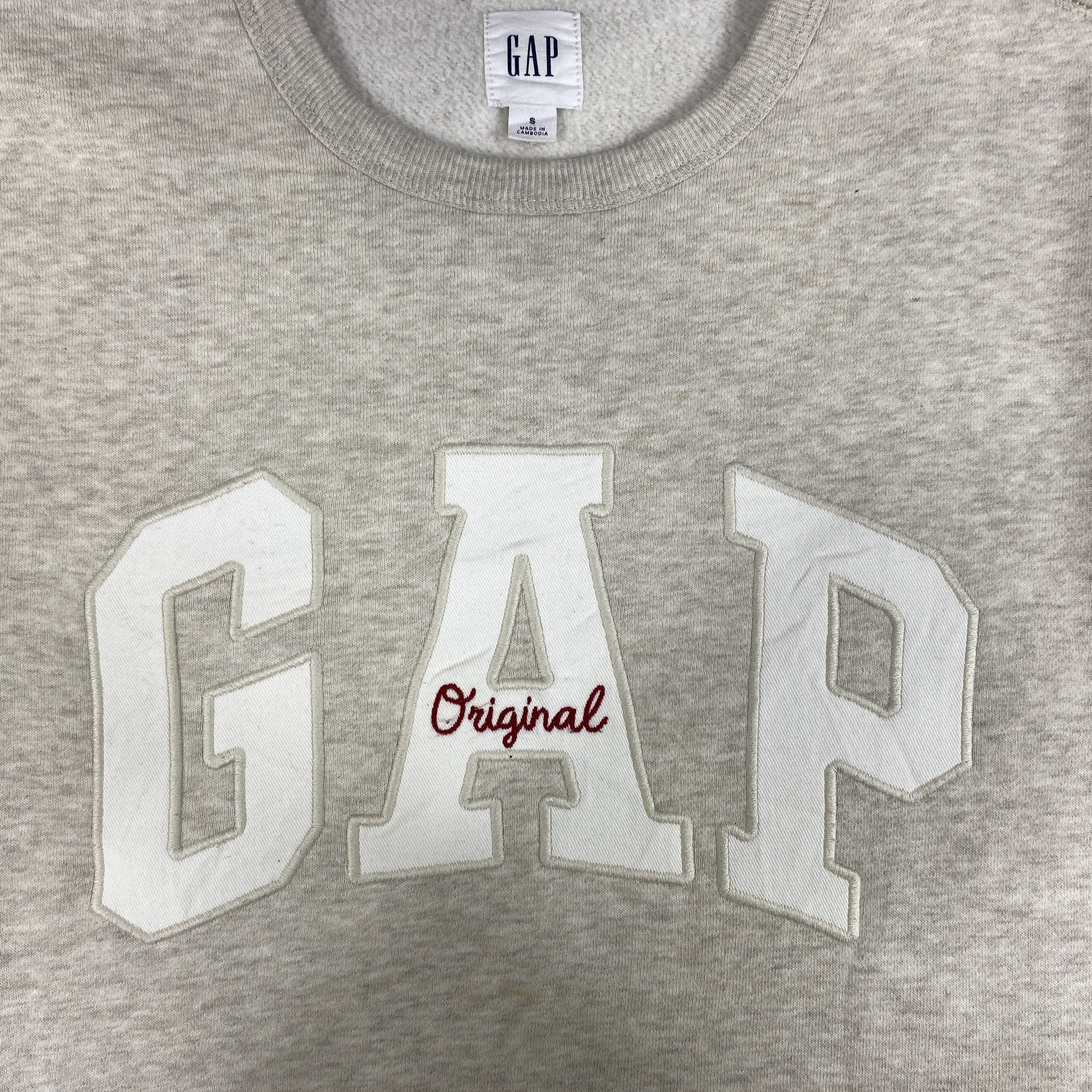Gap Vintage GAP Spell Out Sweatshirt -SW038 Size US S / EU 44-46 / 1 - 11 Thumbnail