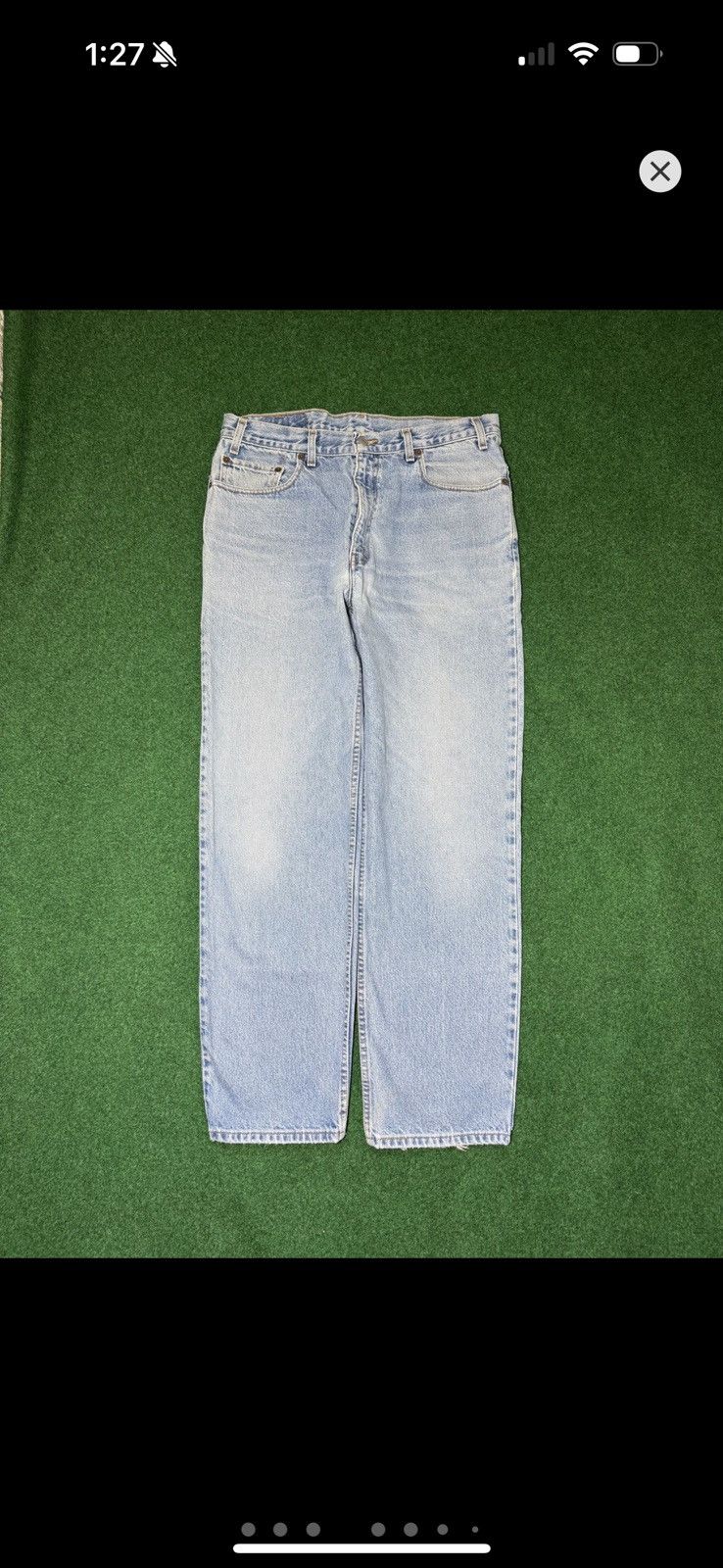 Levi's Vintage Clothing Vintage Y2K Levi’s Relaxed Baggy Skater Light Wash Jeans Size US 36 / EU 52 - 1 Thumbnail