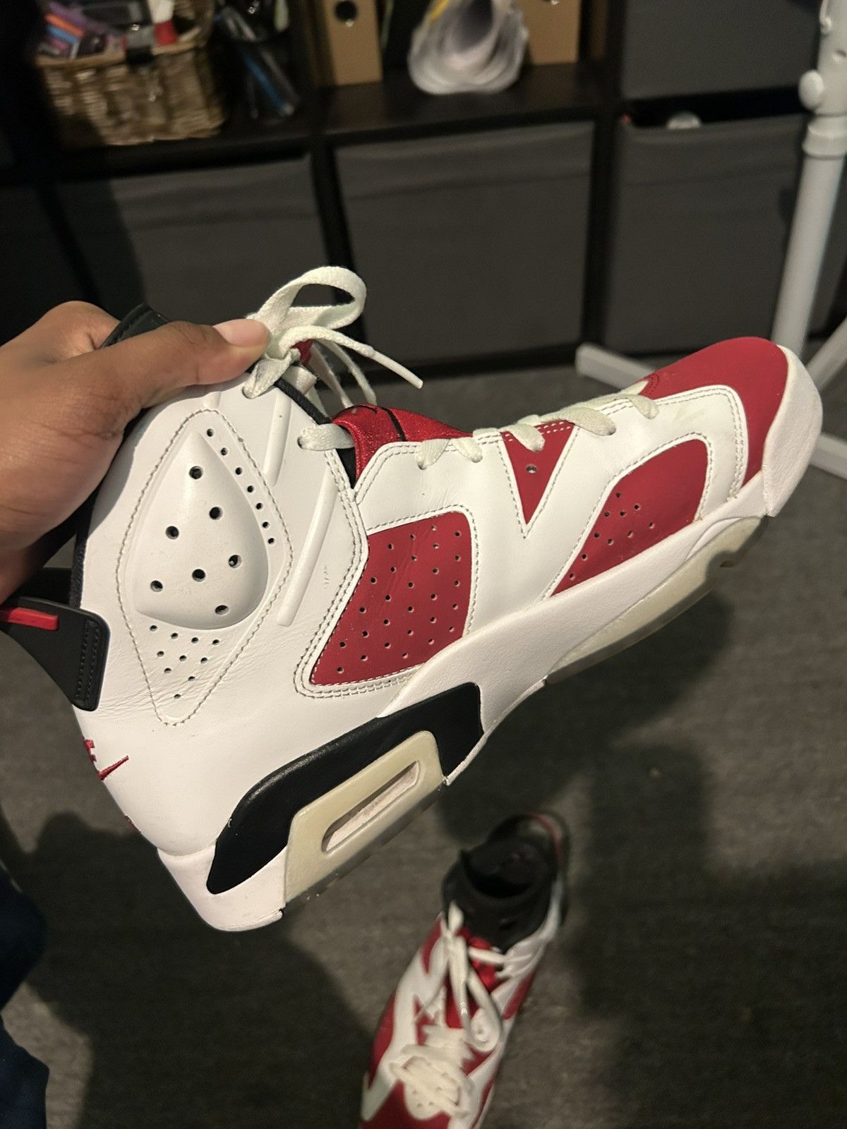 Nike Nike Air Jordan 6 Carmine Size US 9 / EU 42 - 7 Thumbnail