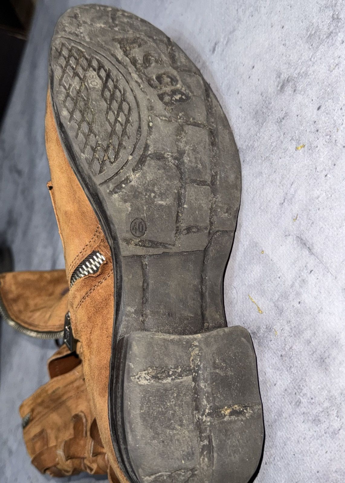 A.S.98 A.S. 98 leather suede boots y2k avant garde vintage Size US 10 / IT 40 - 6 Thumbnail