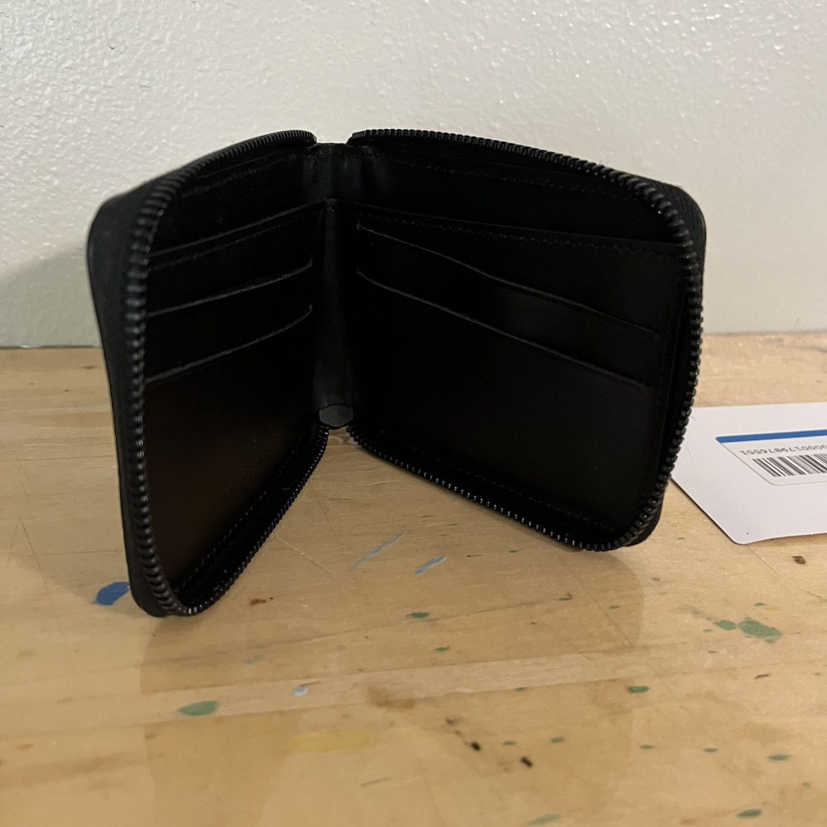 Maison Margiela Leather Zipped Wallet Size ONE SIZE - 3 Thumbnail