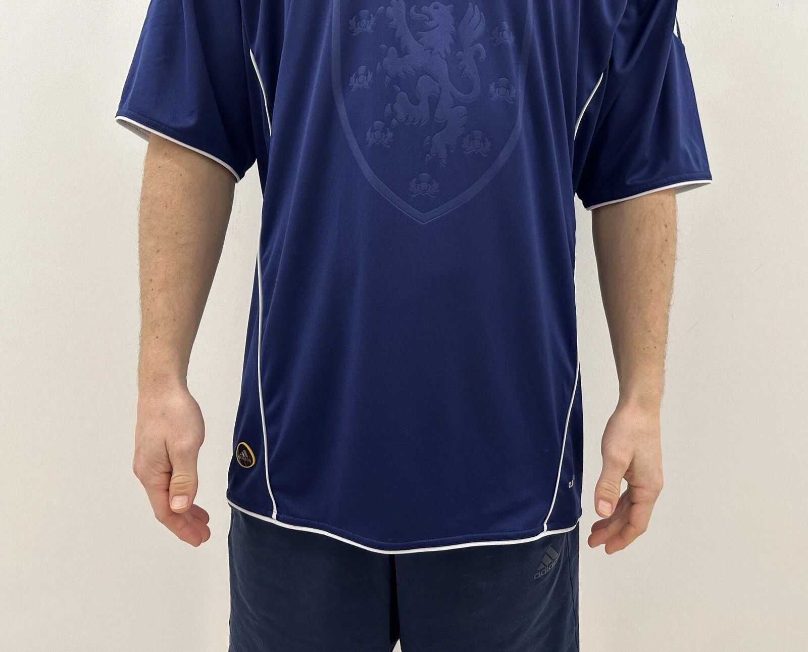 Adidas × Vintage National Scotland 2010 2011 Home Jersey Soccer Football Size US L / EU 52-54 / 3 - 3 Thumbnail