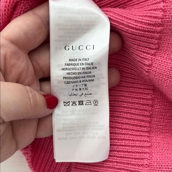 Gucci Gucci Cashmere Moth Net-a-Porter Capsule 2016 Crew Neck Emb Size XS / US 0-2 / IT 36-38 - 7 Thumbnail