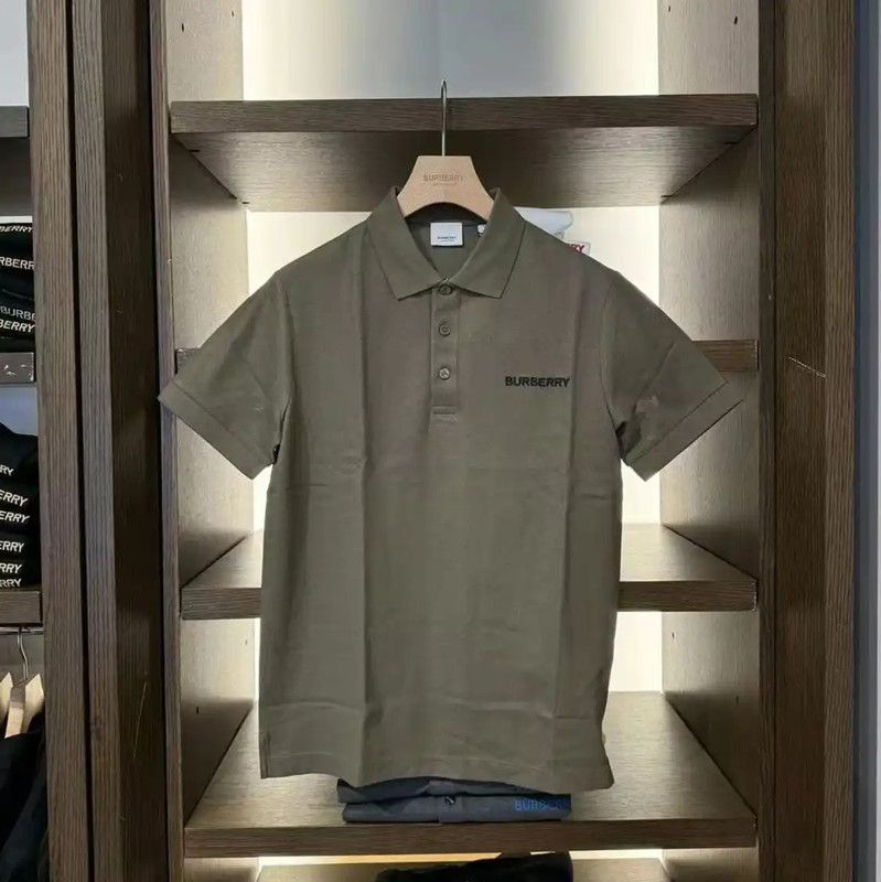 Burberry Burberry Men's Summer Green Polo Shirt Size US XL / EU 56 / 4 - 1 Thumbnail