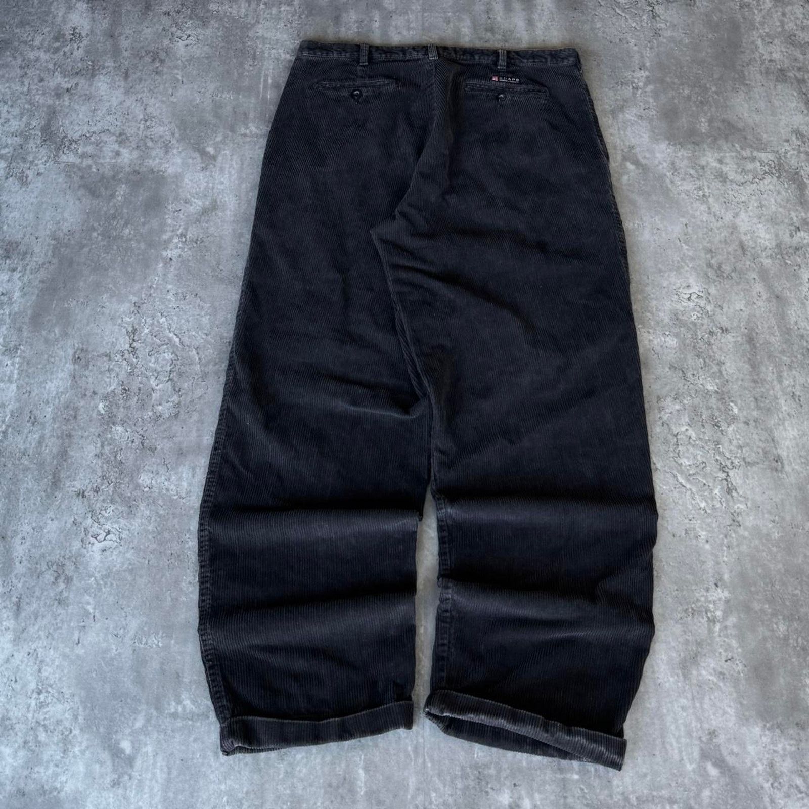 Chaps × Ralph Lauren × Vintage Vintage Y2K Chaps Ralph Lauren Baggy Corduroy Opium Pants Size US 36 / EU 52 - 2 Thumbnail