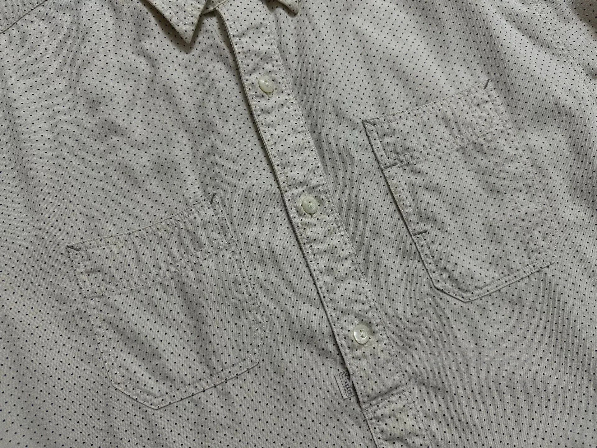 RRL Ralph Lauren RRL Double RL Polka Dot Pullover Work Shirt. Size US S / EU 44-46 / 1 - 4 Thumbnail