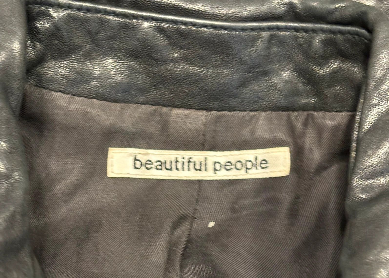 Other Japanese Brand cropped asymmetric black leather jacket Size S / US 4 / IT 40 - 5 Thumbnail