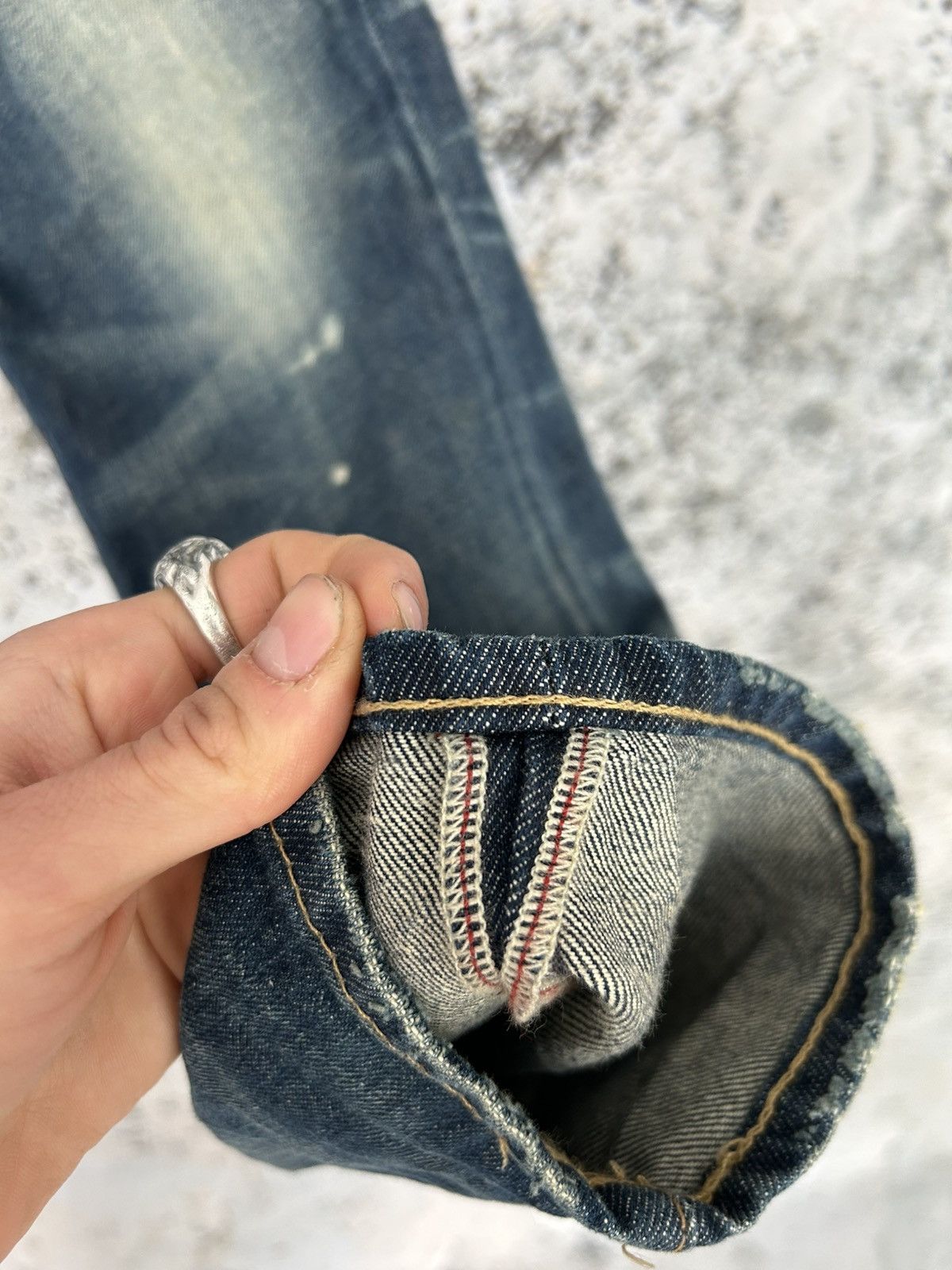 Polo Ralph Lauren Vintage Polo Ralph Lauren Selvedge Denim Washed 90s Rare Size US 29 - 7 Thumbnail