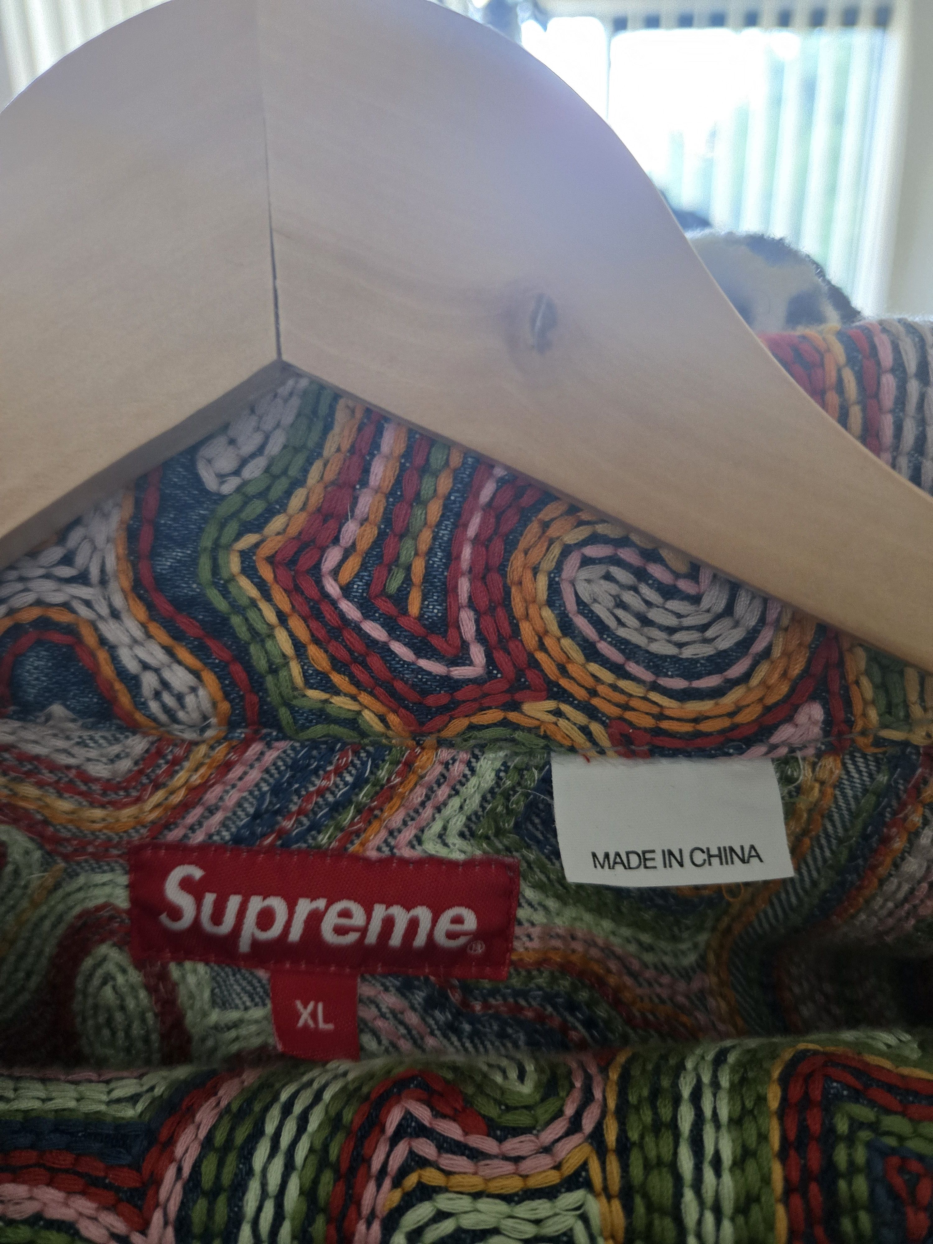 Supreme Supreme chainstitch denim jacket Size US XL / EU 56 / 4 - 5 Thumbnail