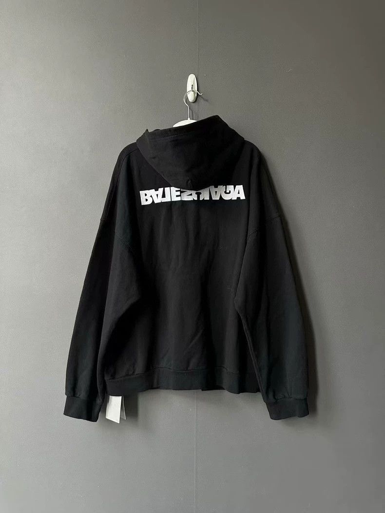 Other balenciaga reverse embroidered zipper hoodie Size US L / EU 52-54 / 3 - 2 Thumbnail