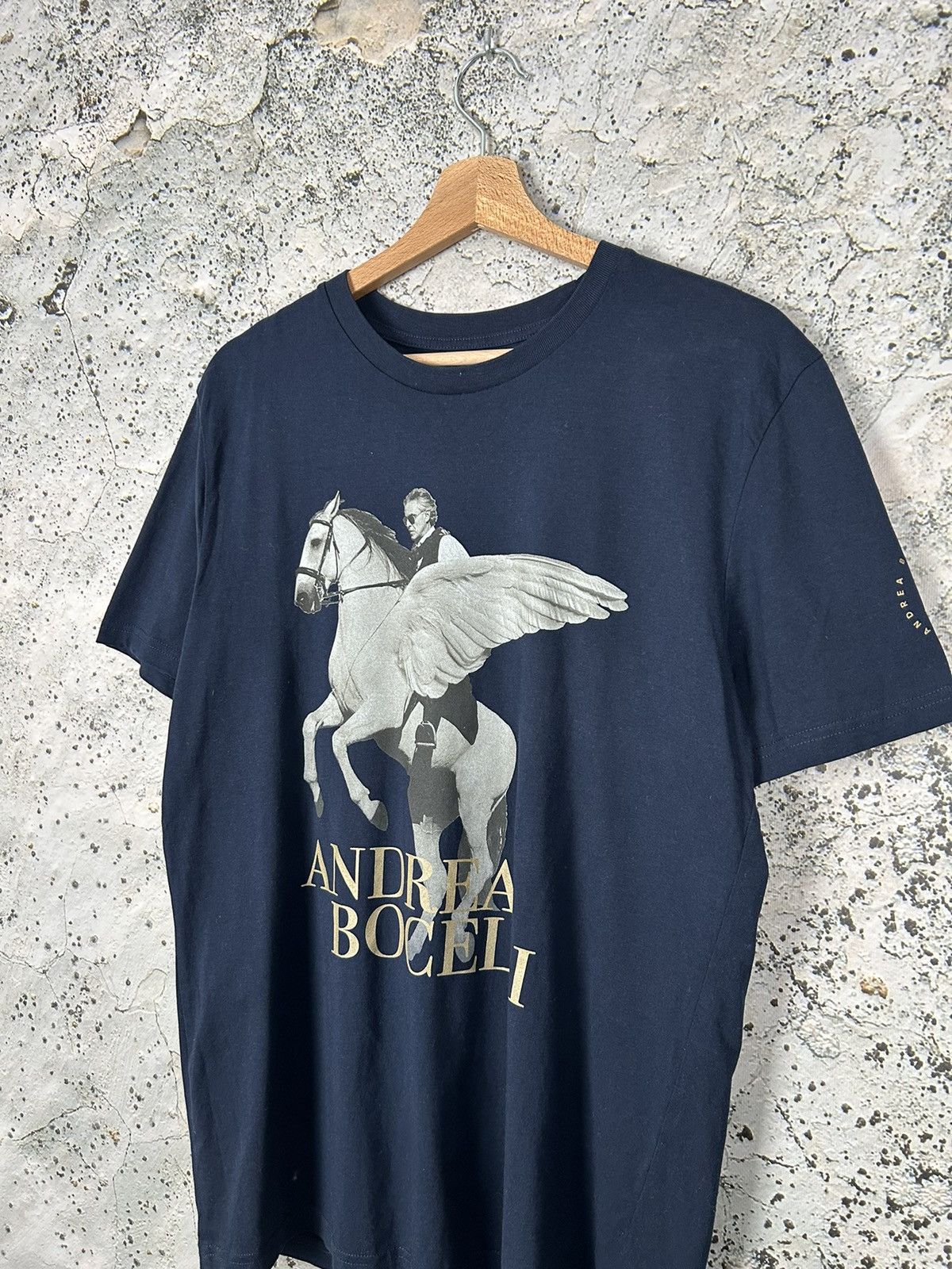Band Tees × Vintage Andrea Bocelli Opera Music Graphic Tee Rare Hype Size US M / EU 48-50 / 2 - 2 Thumbnail