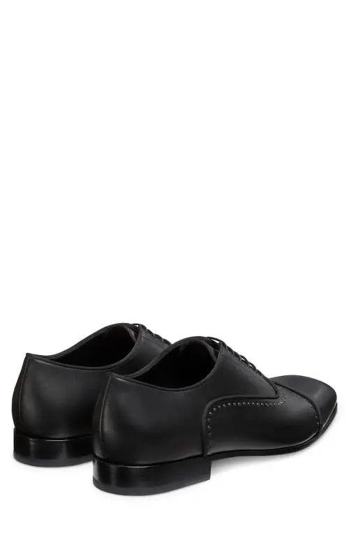 Stuart Weitzman os11x0326 Premiere Party Oxford Shoes in Black Size US 7 / EU 40 - 2 Thumbnail