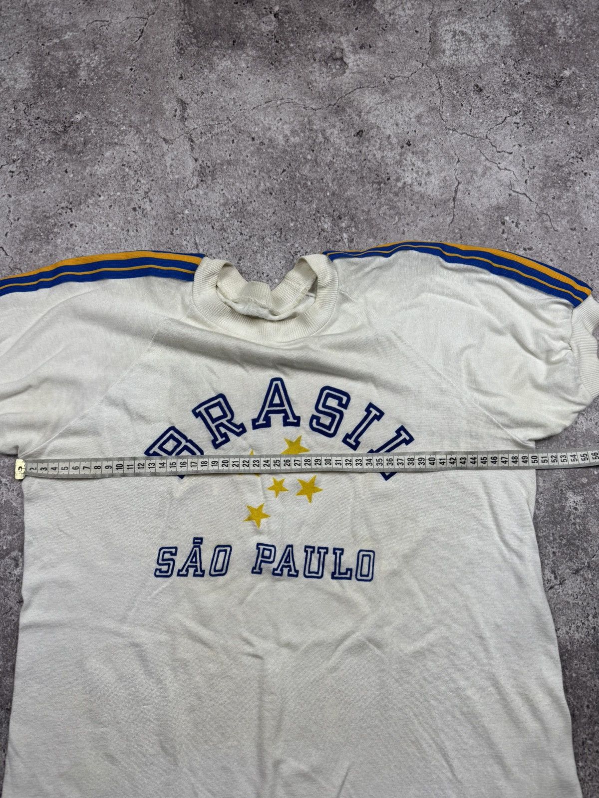 Penalty VINAGE BRAZIL PANALTY SAÖ PAULO 70/80’s SOCCER Y2K JERSEY Size US S / EU 44-46 / 1 - 21 Thumbnail